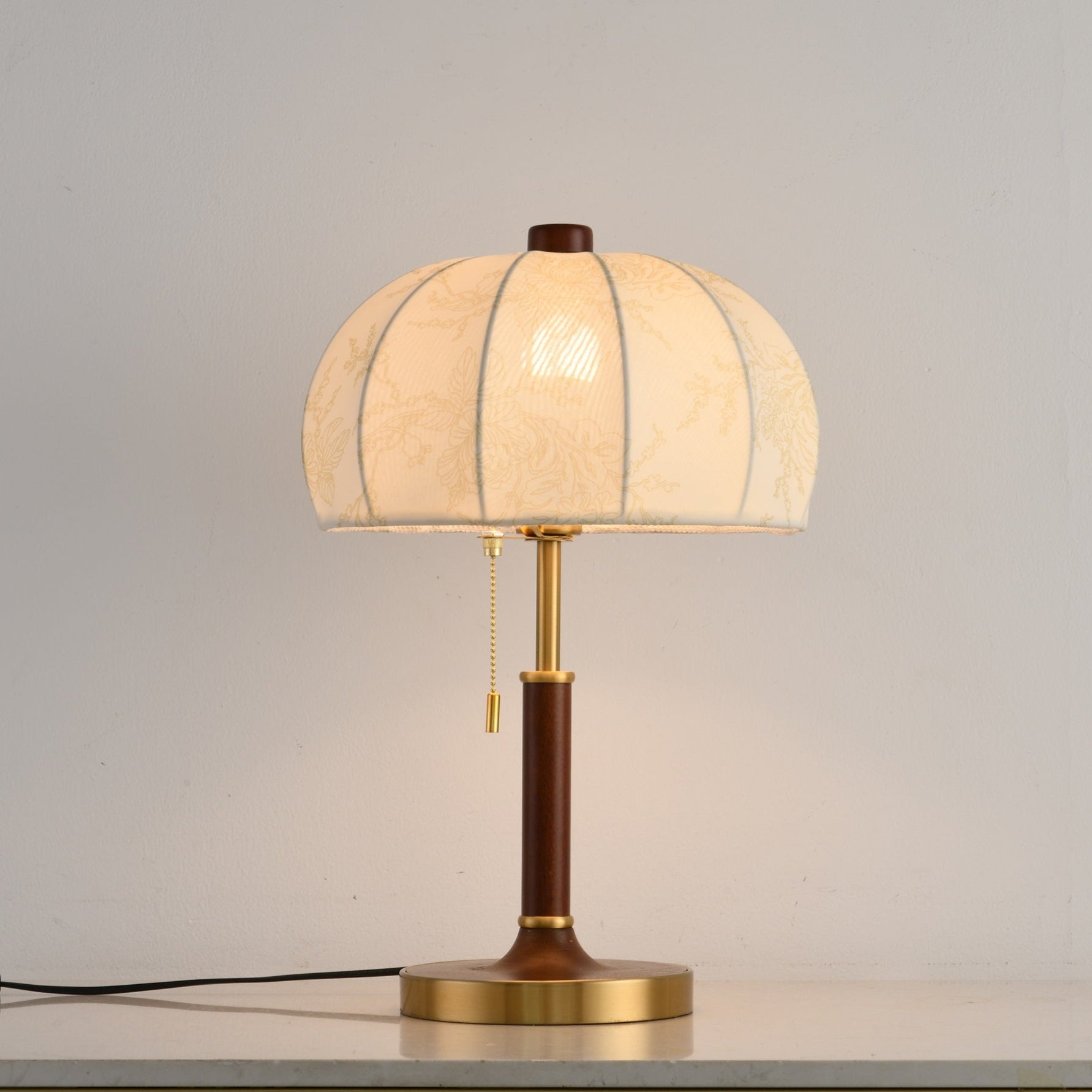 Hazel Vintage Metal Table Lamp - Blowlighting