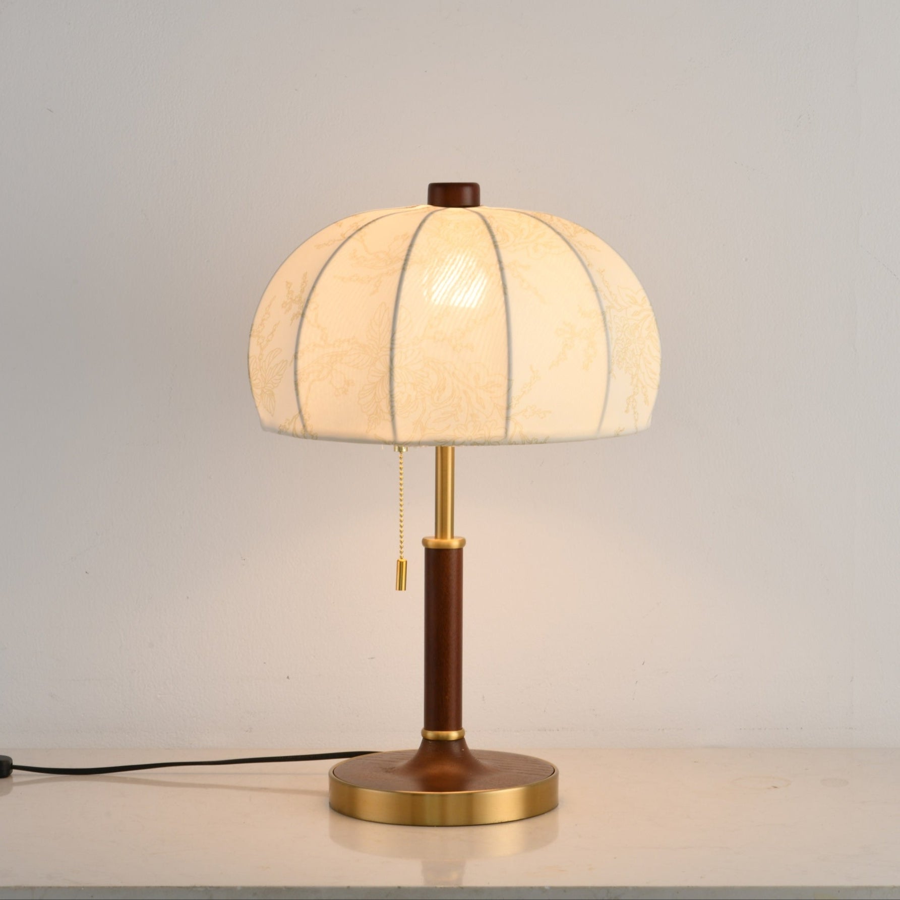 Hazel Vintage Metal Table Lamp - Blowlighting