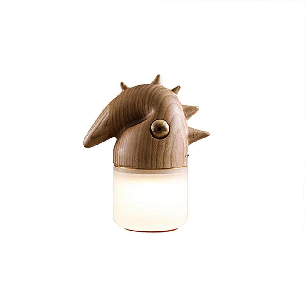 Jerry Contemporary Wood Table Lamp - Blowlighting