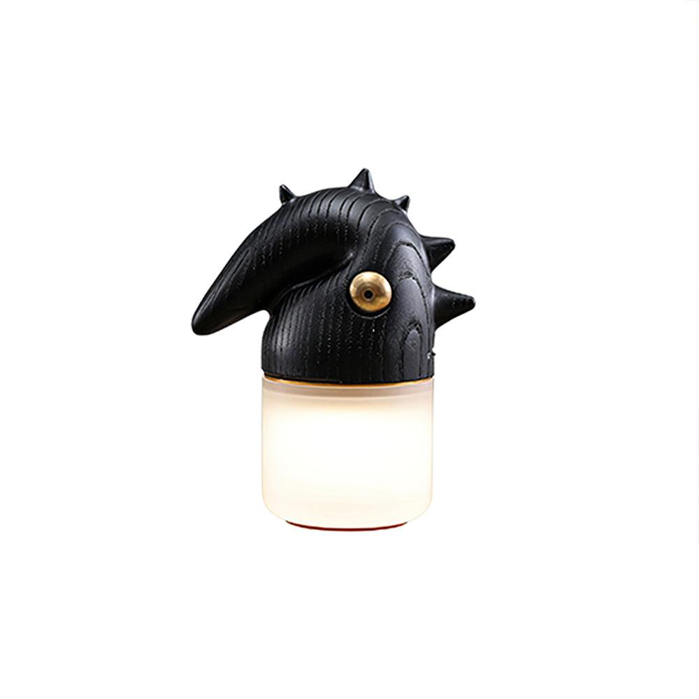 Jerry Contemporary Wood Table Lamp - Blowlighting