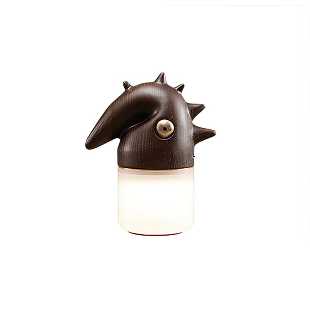 Jerry Contemporary Wood Table Lamp - Blowlighting