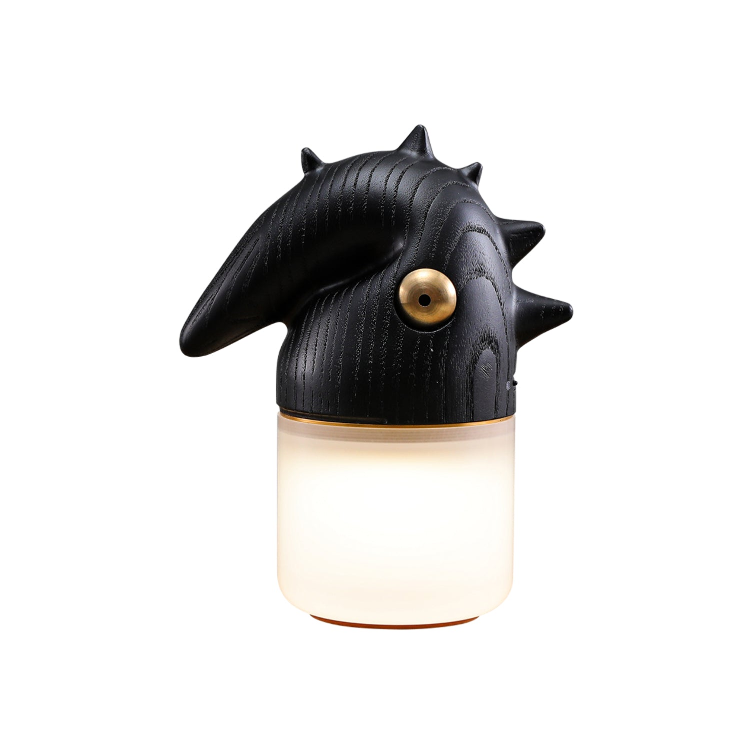 Jerry Contemporary Wood Table Lamp - Blowlighting