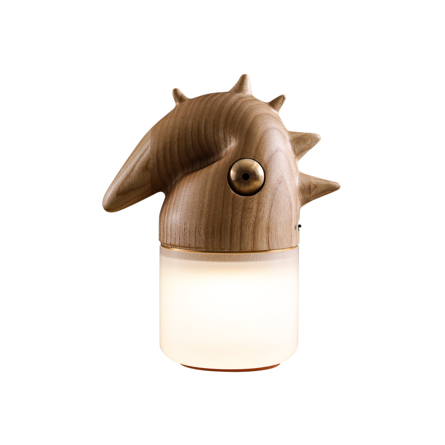 Jerry Contemporary Wood Table Lamp - Blowlighting