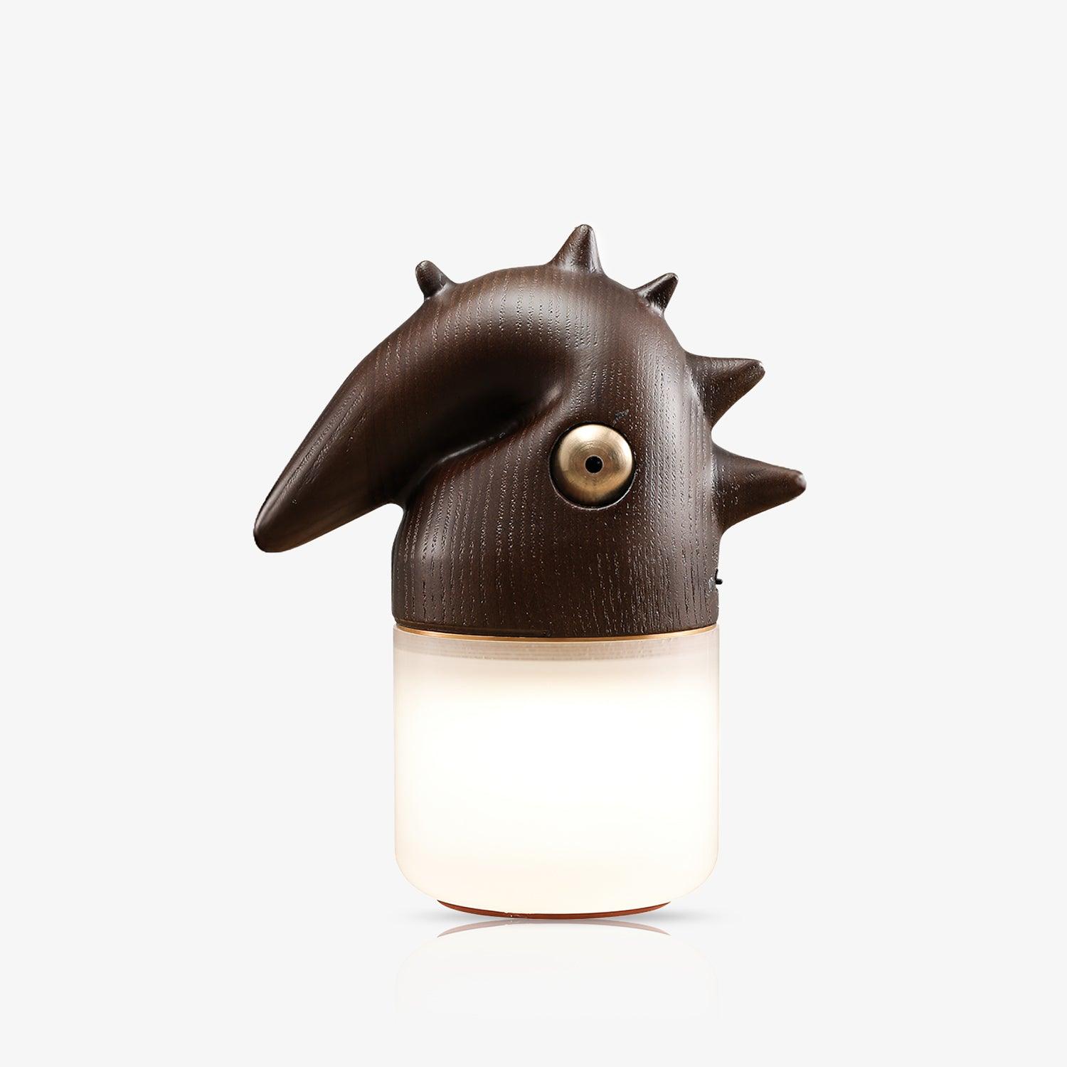 Jerry Contemporary Wood Table Lamp - Blowlighting