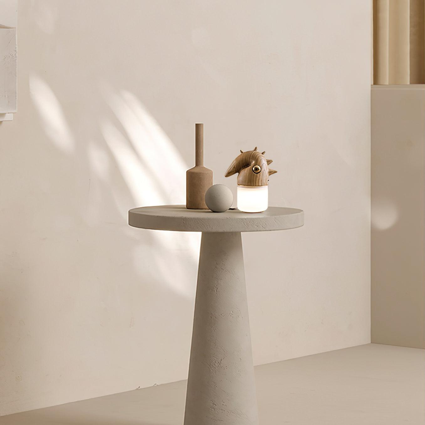 Jerry Contemporary Wood Table Lamp - Blowlighting