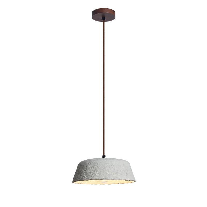 Stone Contemporary Wood Pendant Lamp - Blowlighting