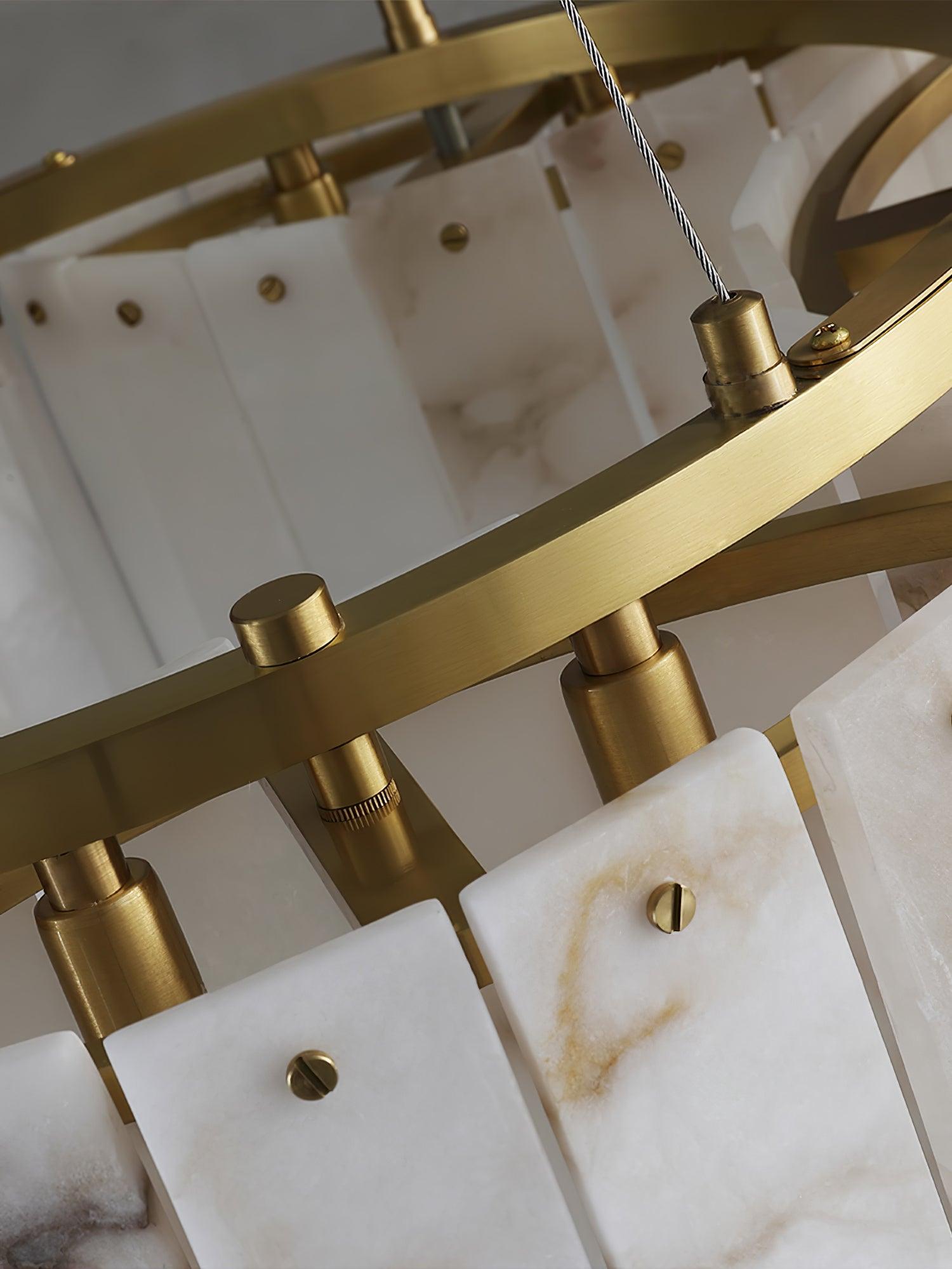 Selene Alabaster Ceiling Light - Blowlighting