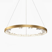 Luxury Circle Crystal Chandelier - Blowlighting
