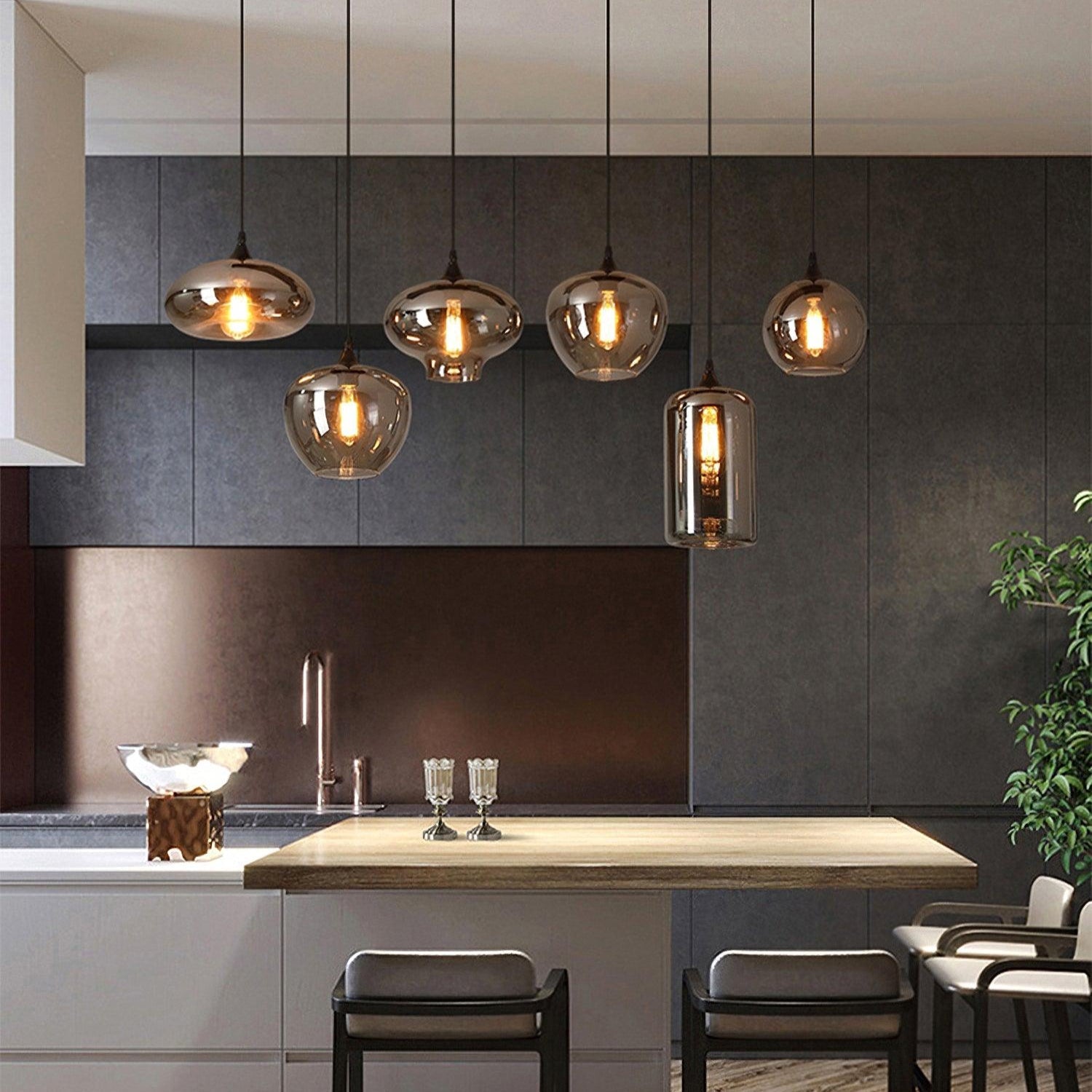 Bottle Pendant Light - Blowlighting