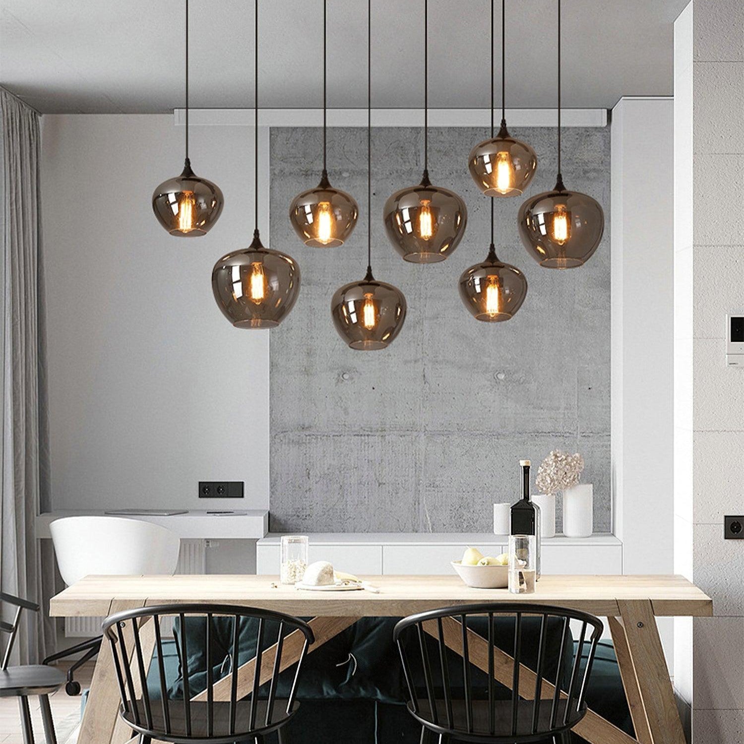 Bottle Pendant Light - Blowlighting
