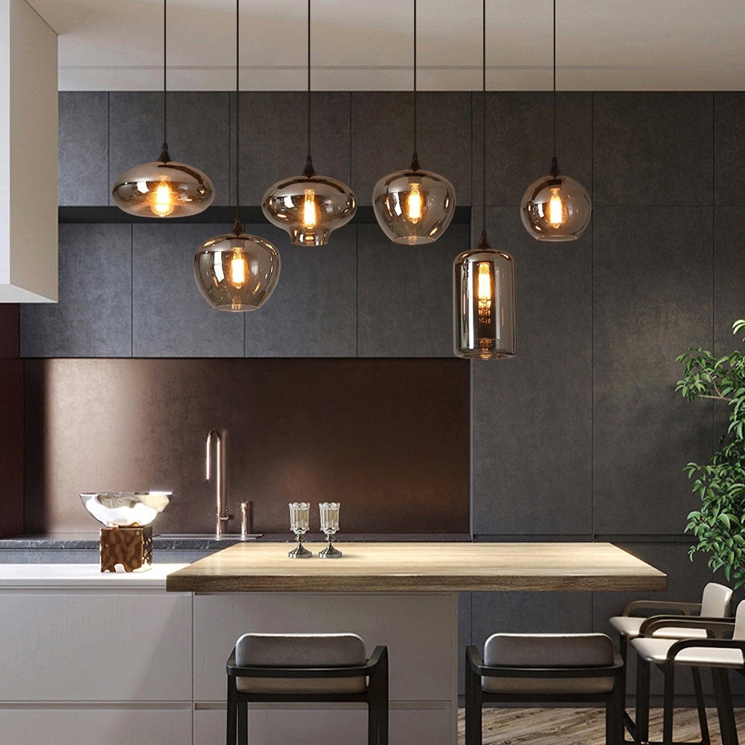 Bottle Pendant Light - Blowlighting