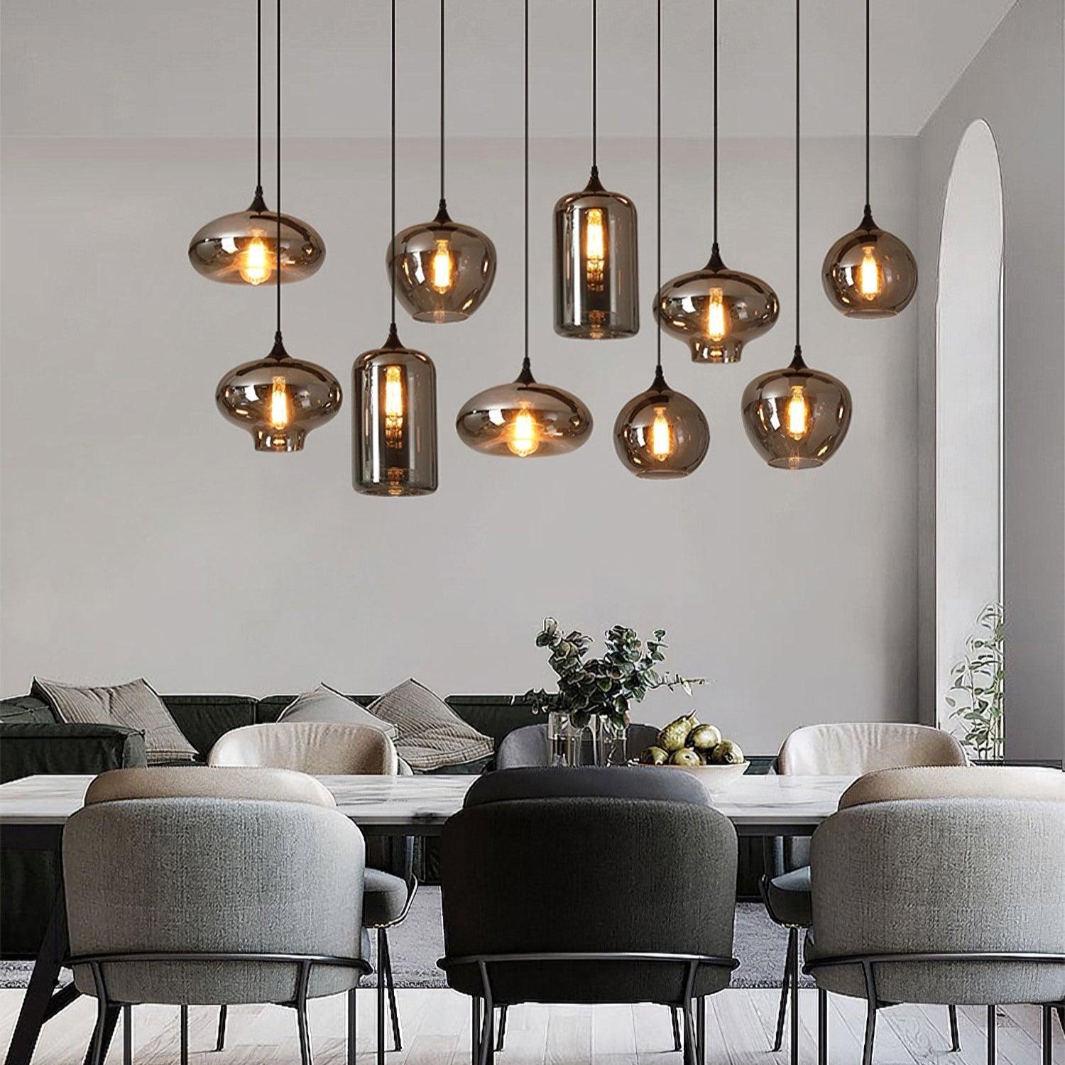 Bottle Pendant Light - Blowlighting