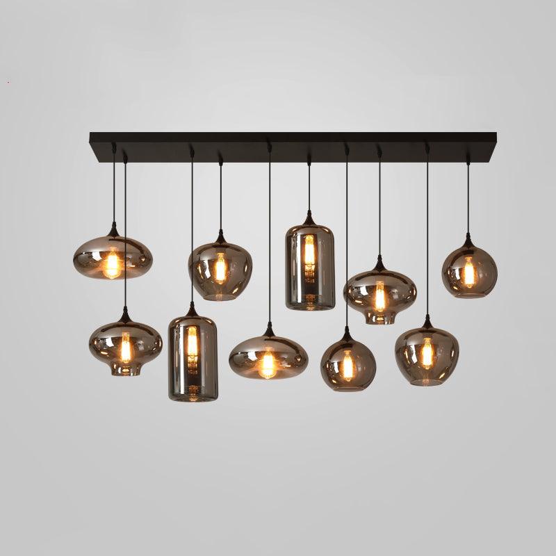 Bottle Glass Pendant Light - Blowlighting
