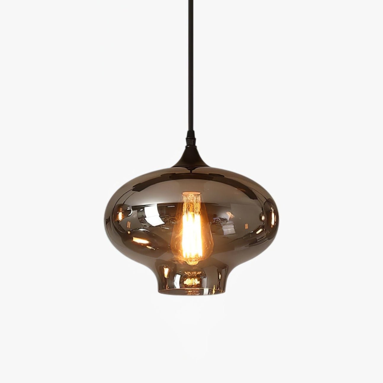 Bottle Pendant Light - Blowlighting