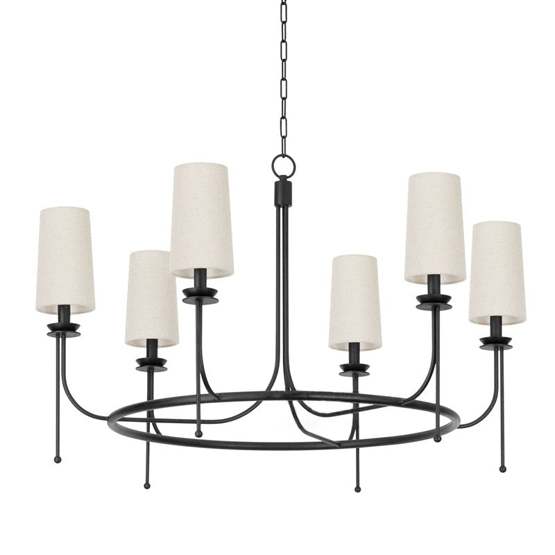 Yovaris Vintage Iron Chandelier - Blowlighting