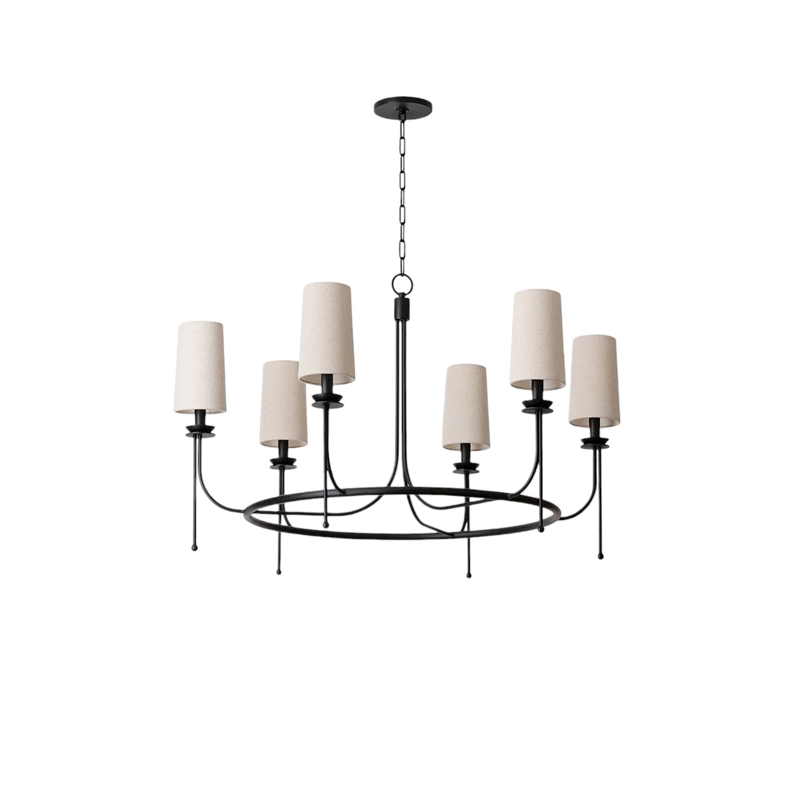 Yovaris Vintage Iron Chandelier - Blowlighting
