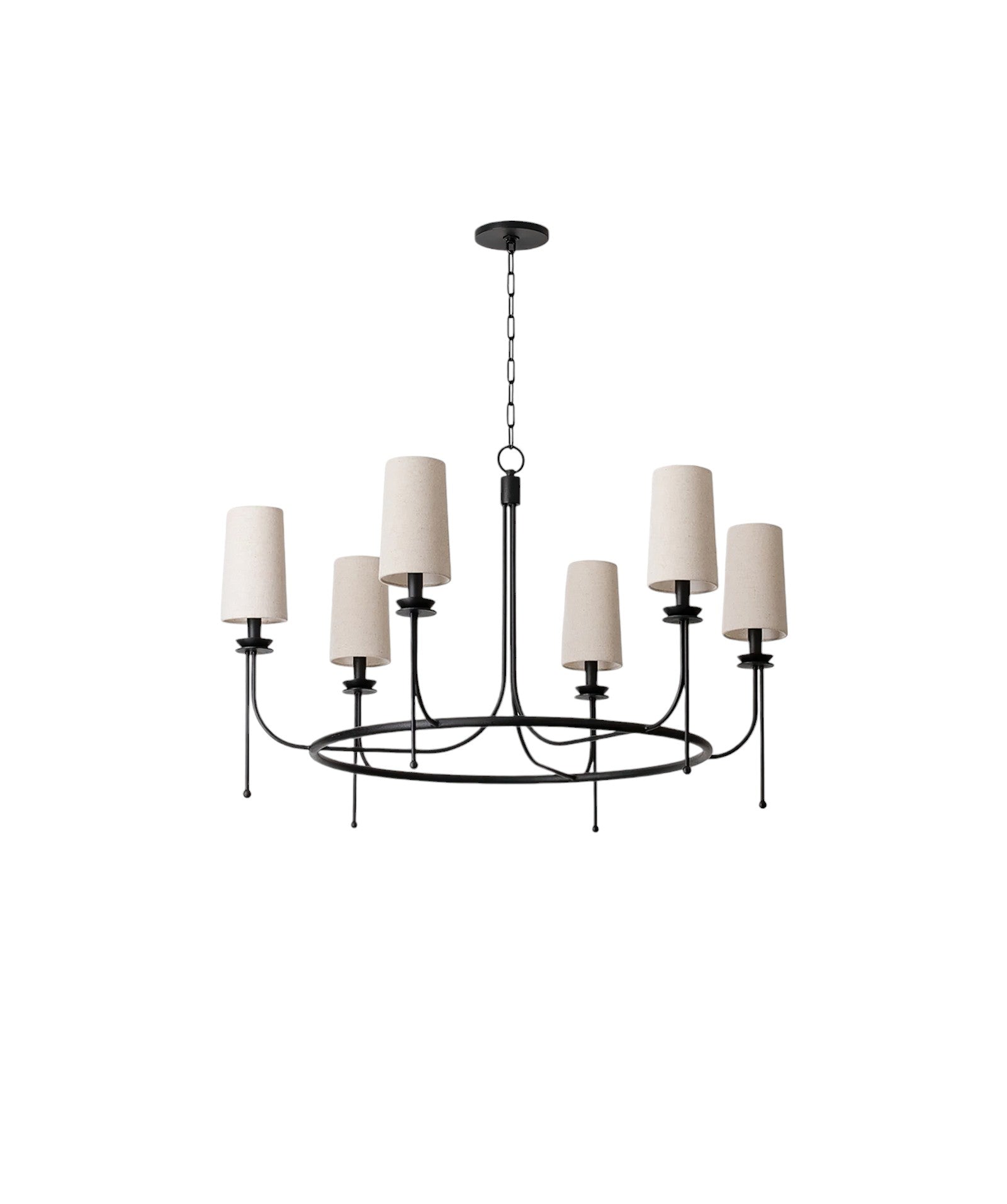 Yovaris Vintage Iron Chandelier - Blowlighting