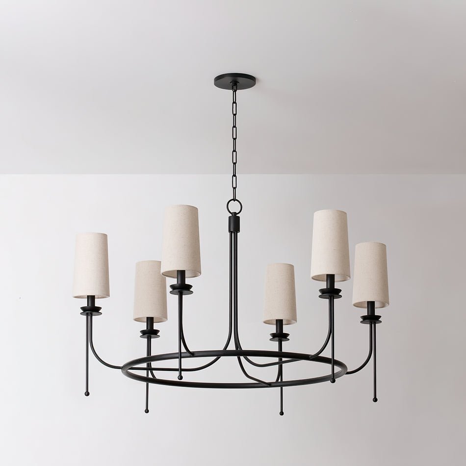 Yovaris Vintage Iron Chandelier - Blowlighting