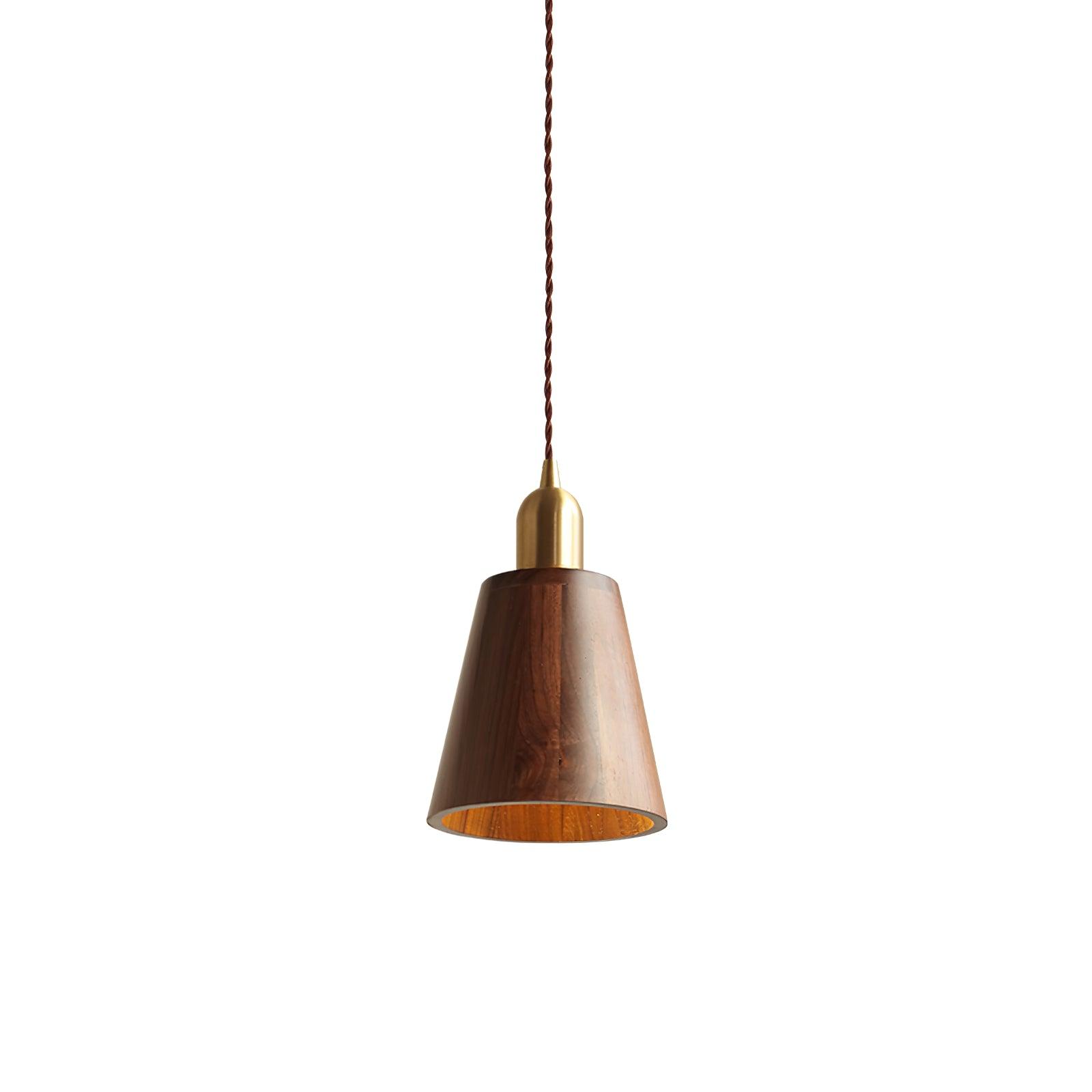 Lyfa Walnut Pendant Light - Blowlighting