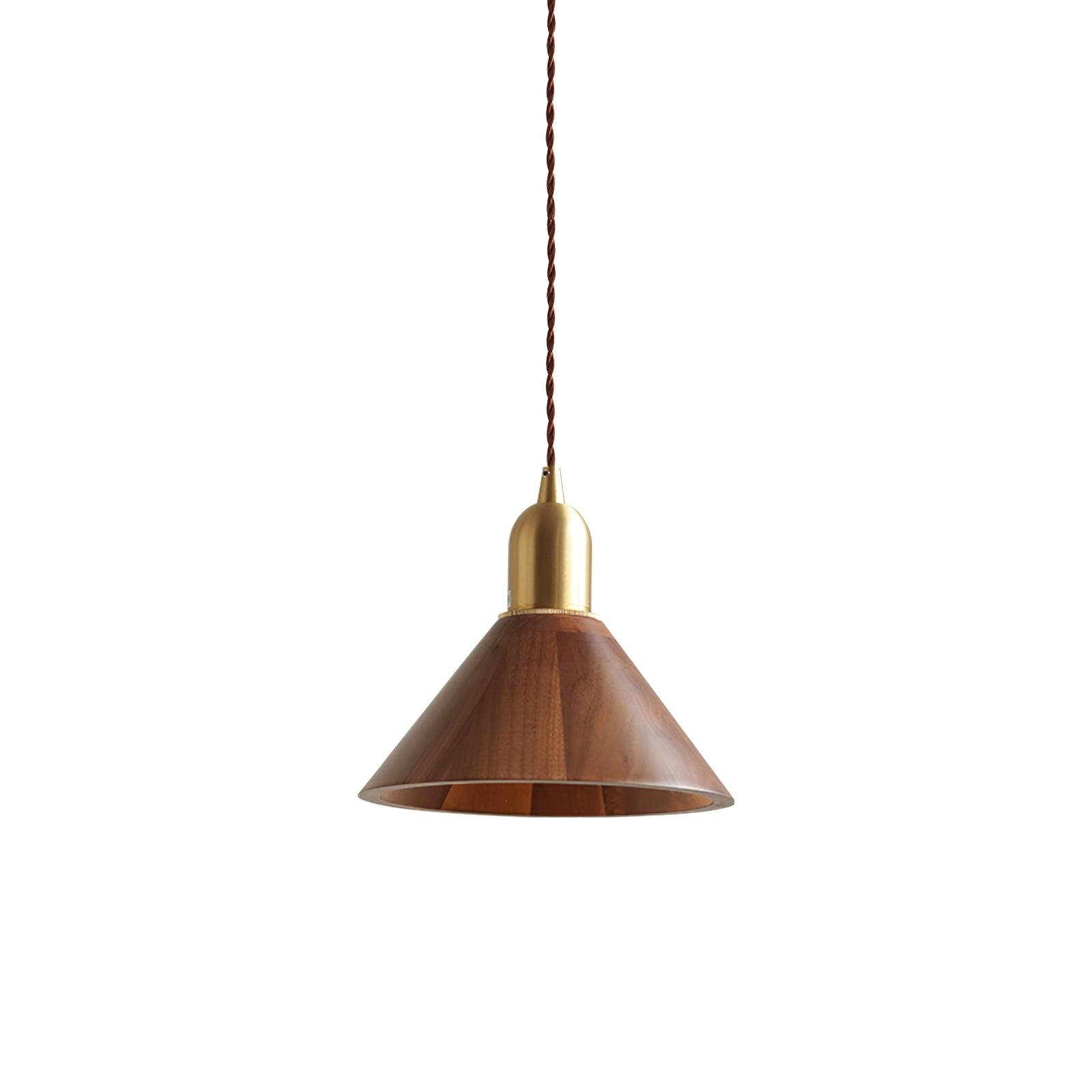 Lyfa Walnut Pendant Light - Blowlighting