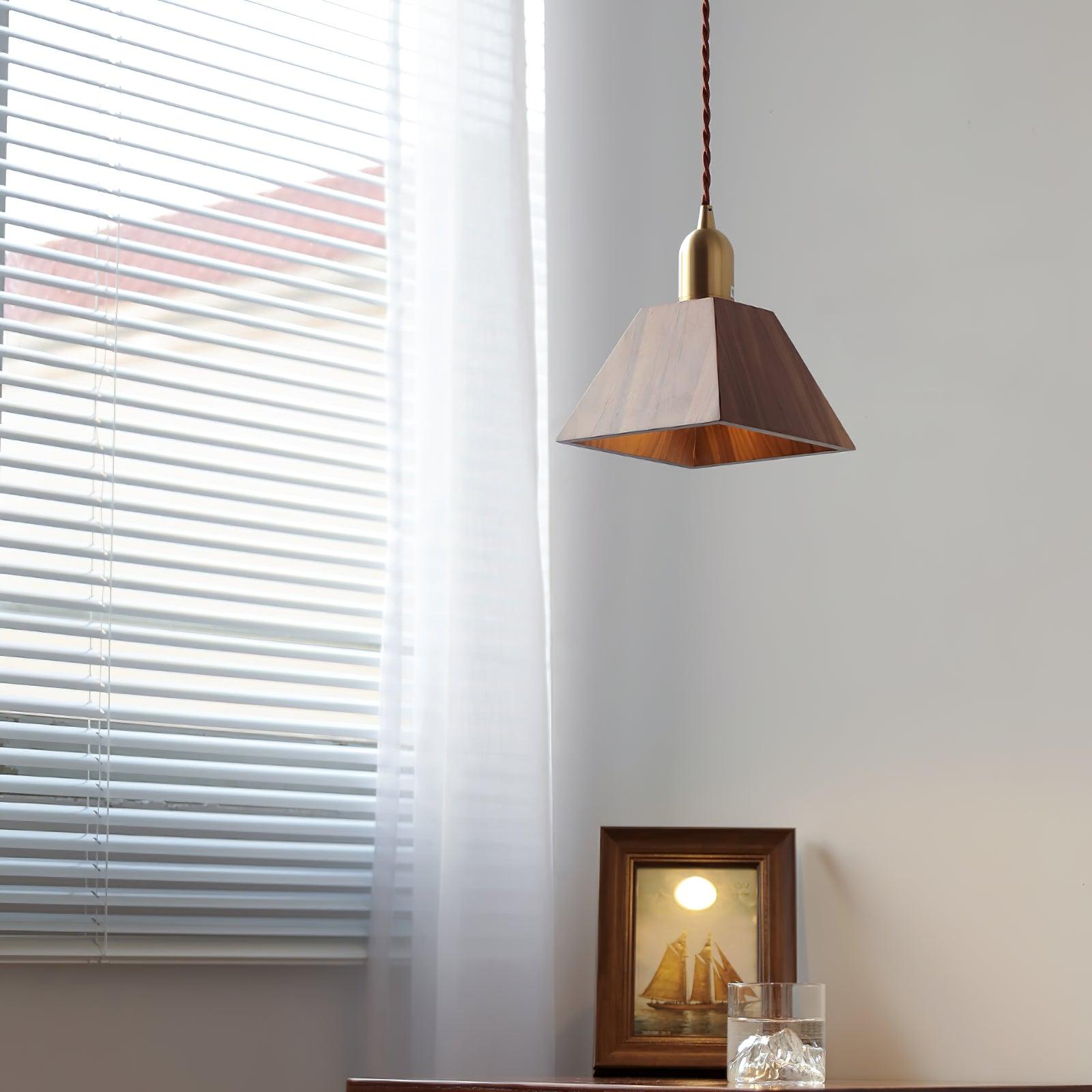 Lyfa Walnut Pendant Light - Blowlighting