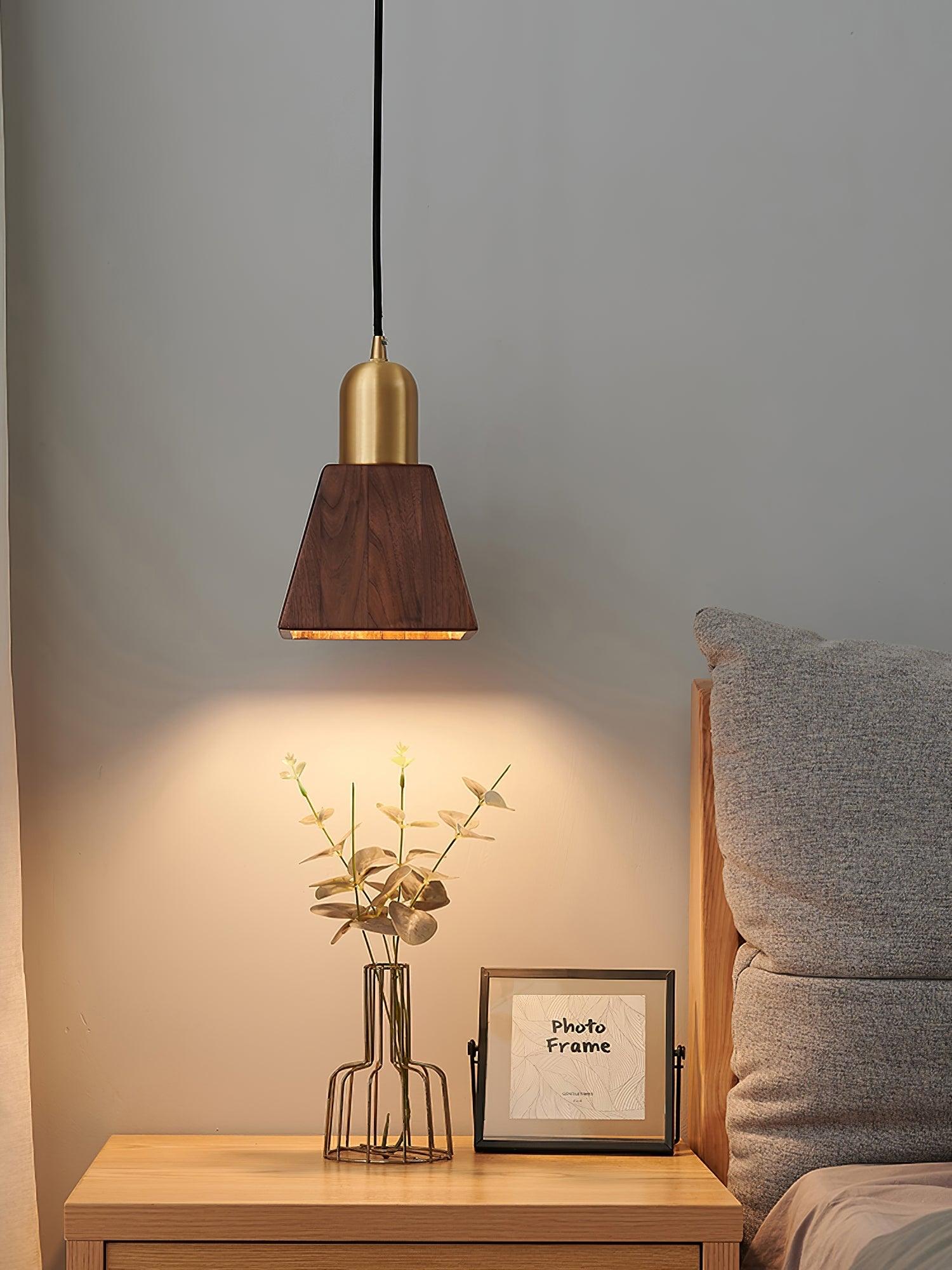 Lyfa Walnut Pendant Light - Blowlighting