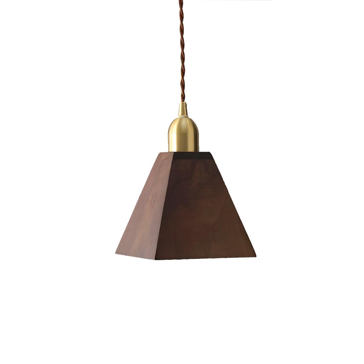 Lyfa Walnut Pendant Light - Blowlighting
