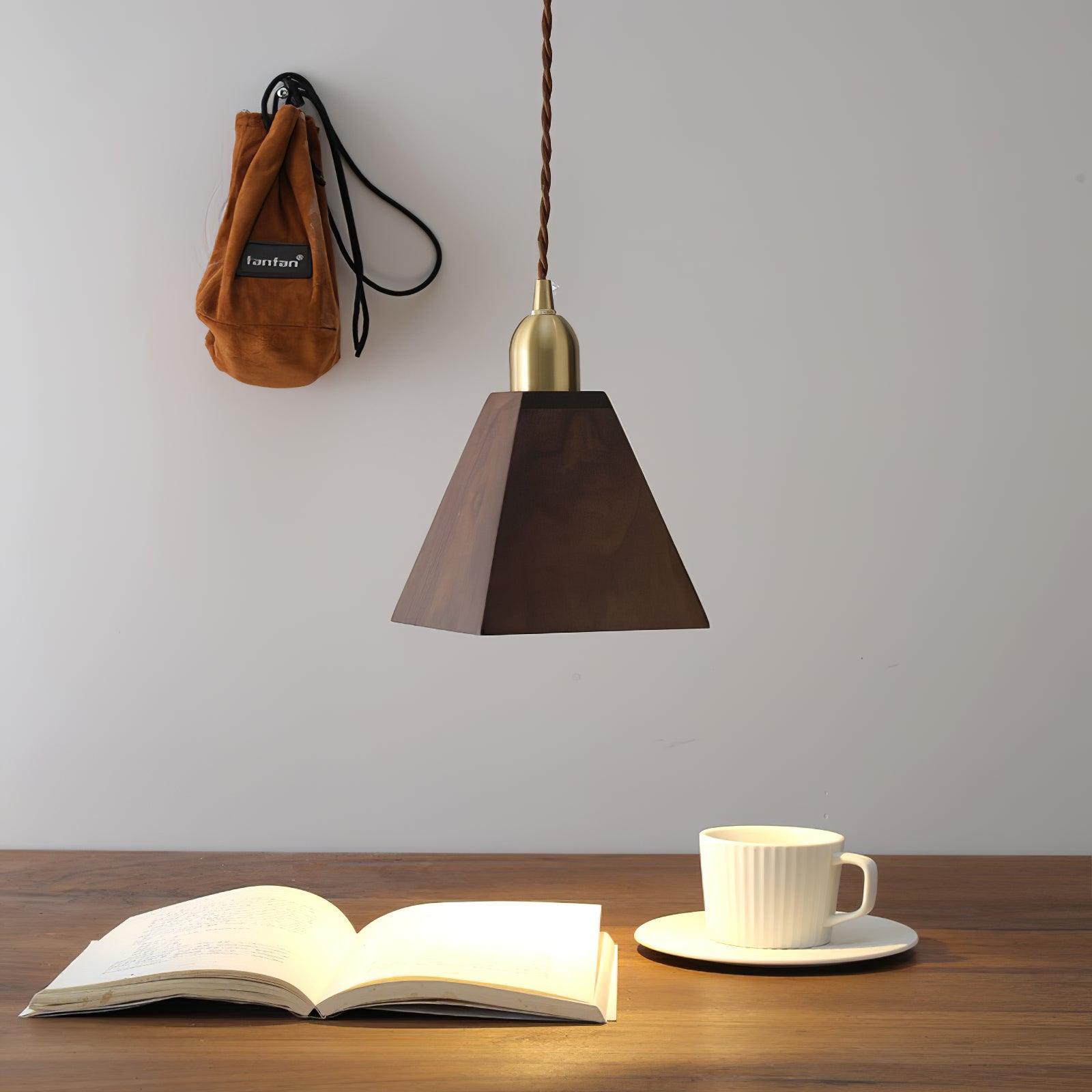 Lyfa Walnut Pendant Light - Blowlighting