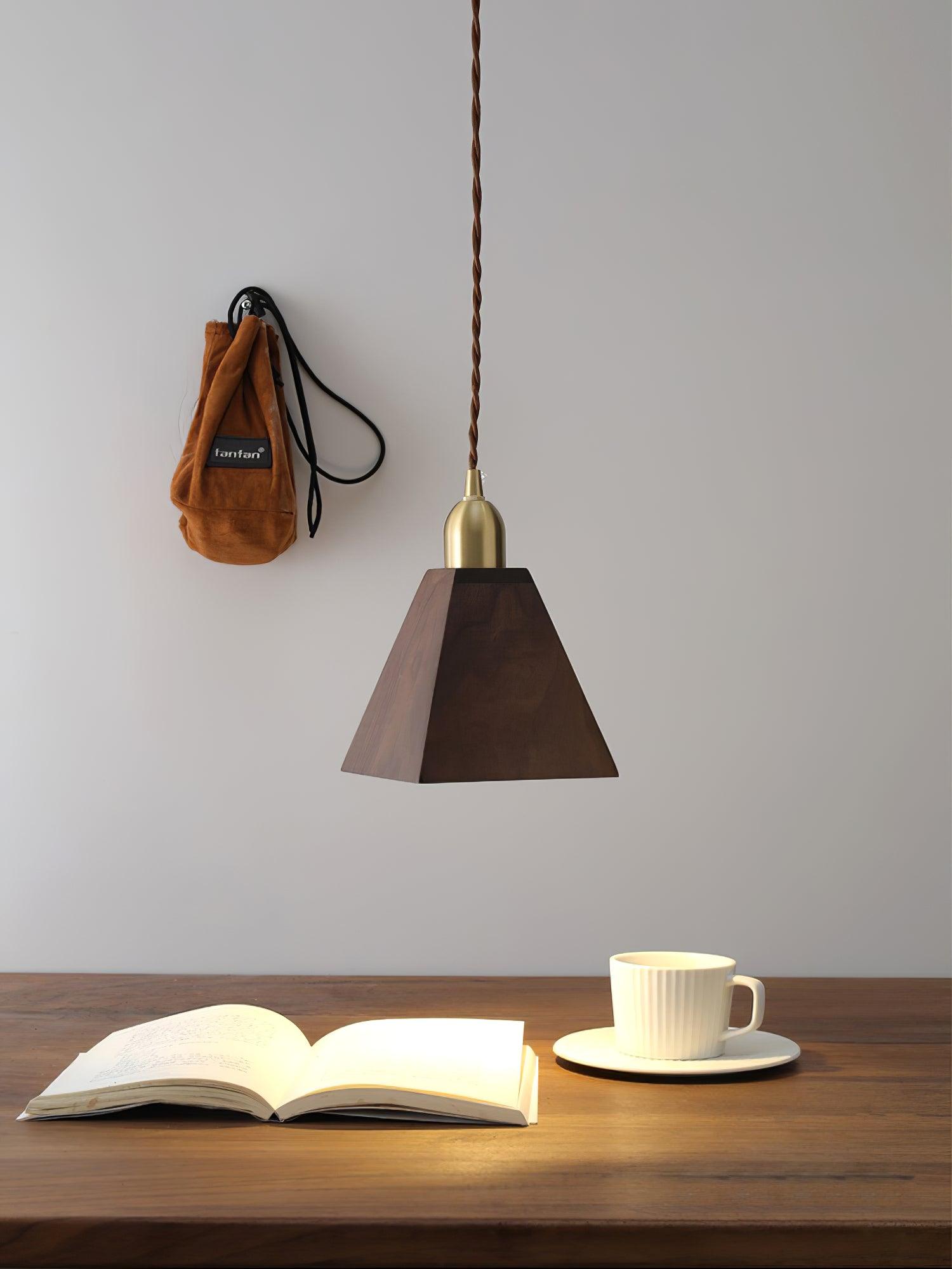 Lyfa Walnut Pendant Light - Blowlighting