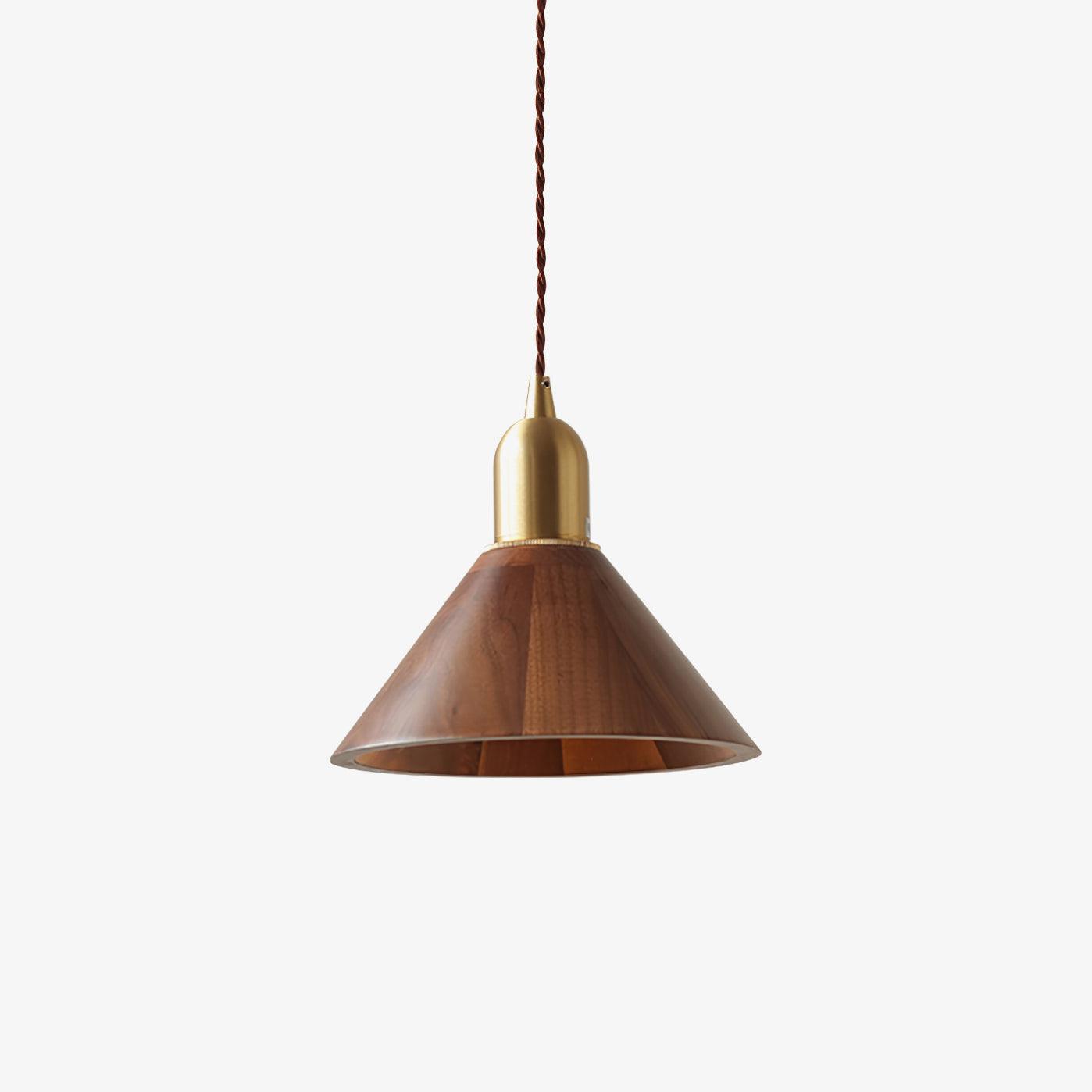 Lyfa Walnut Pendant Light - Blowlighting