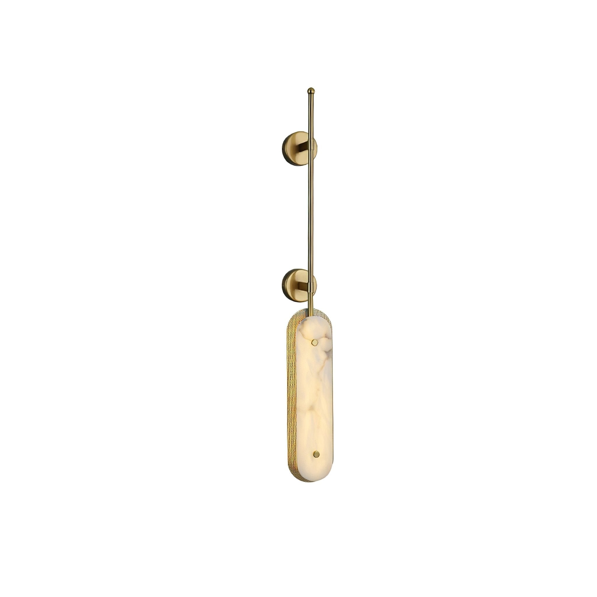 Ilaeir Vertical Alabaster Pendant Light - Blowlighting