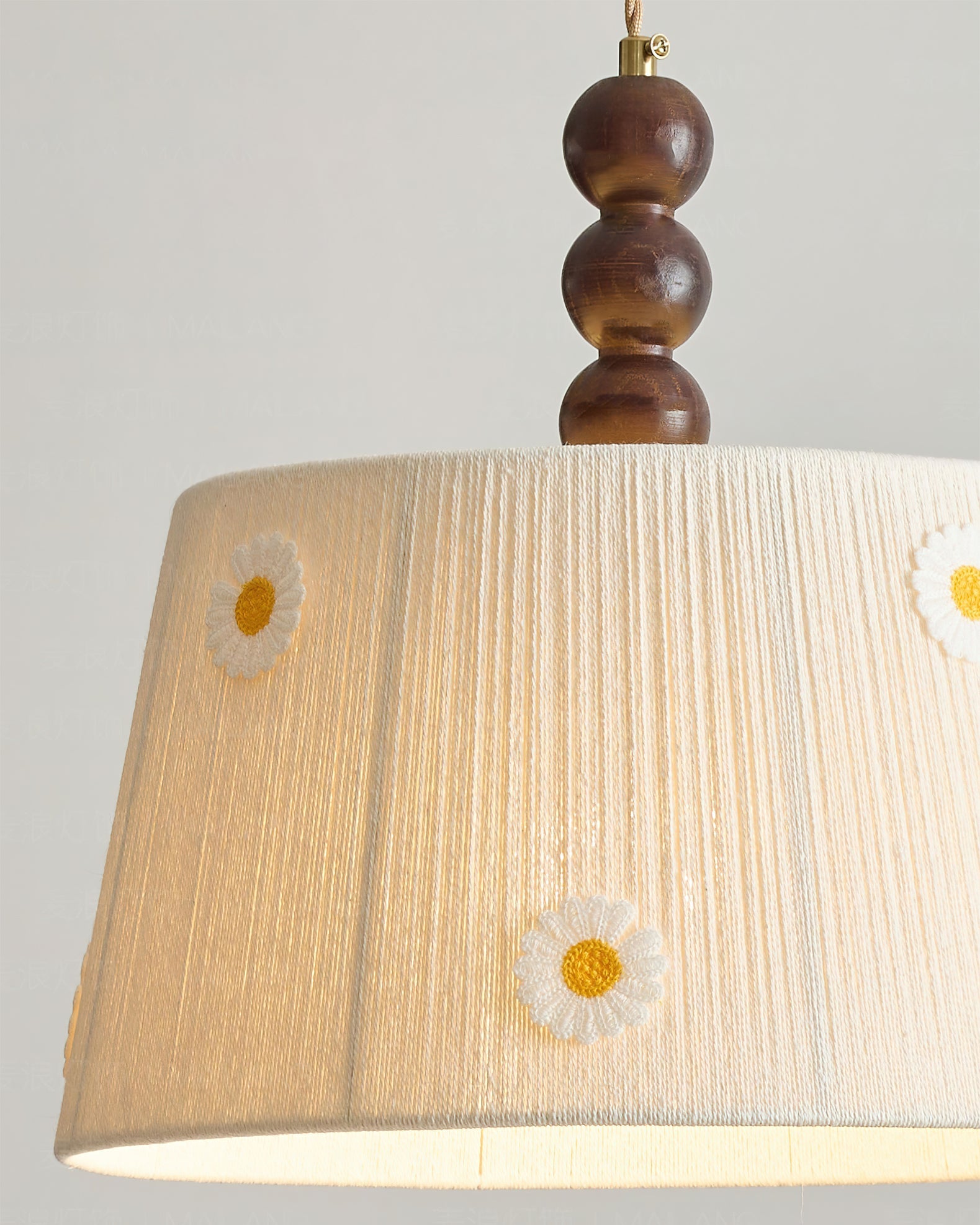 Lytham Wabi-Sabi Cotton Thread Pendant Light