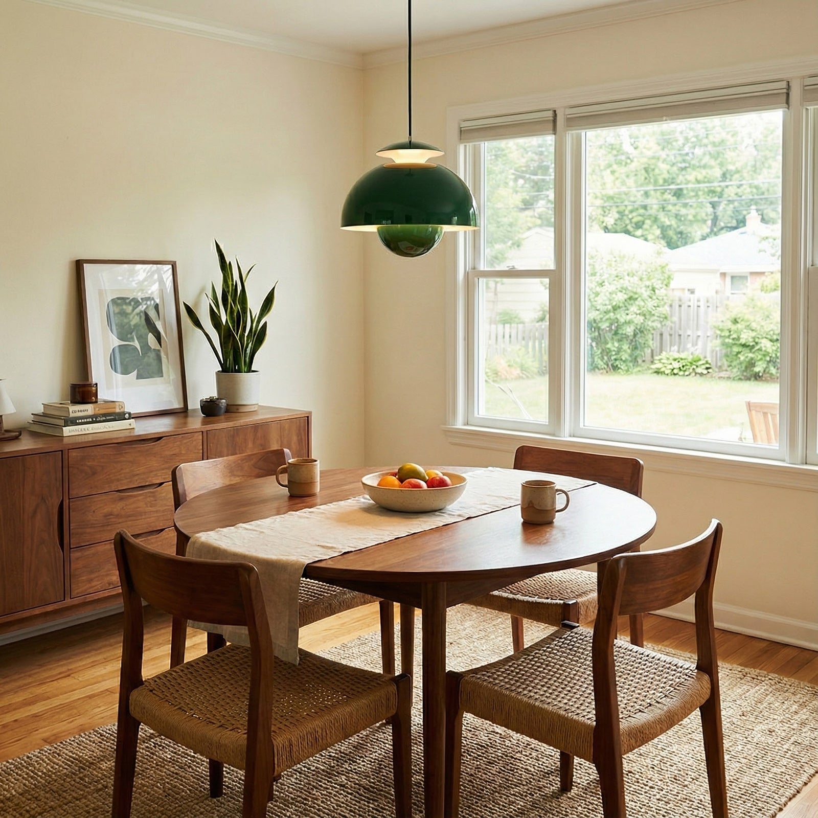 Macaroon Flower Bud Dopamine Colors Iron Pendant Light