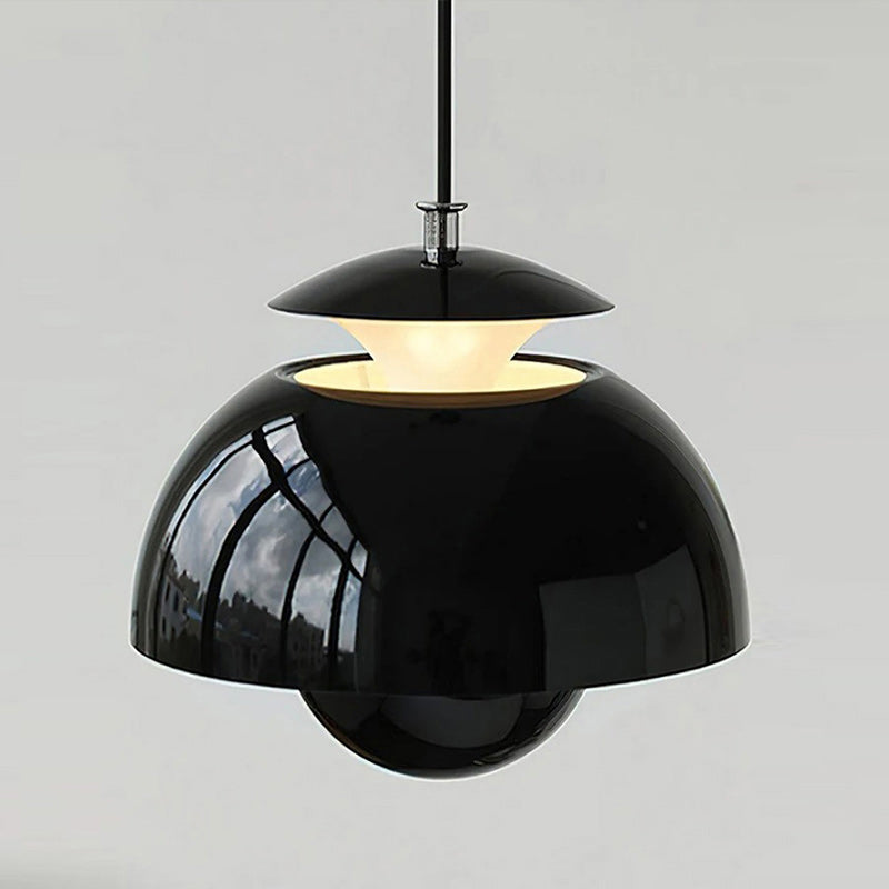 Macaroon Flower Bud Dopamine Colors Iron Pendant Light