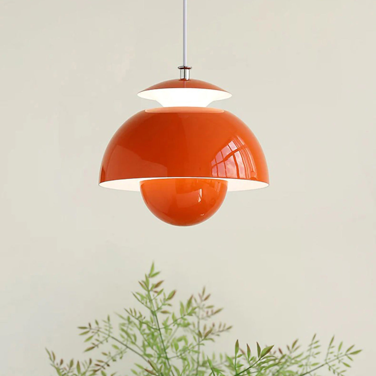 Macaroon Flower Bud Dopamine Colors Iron Pendant Light