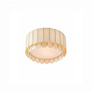 Madelyn Capiz Contemporary Art Shell Ceiling Light