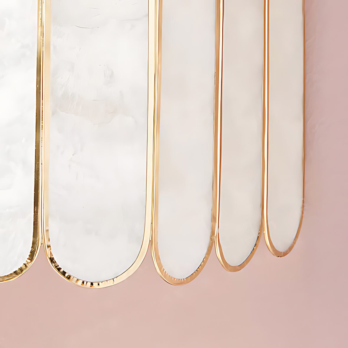 Madelyn Capiz Contemporary Art Shell Shell Wall Light