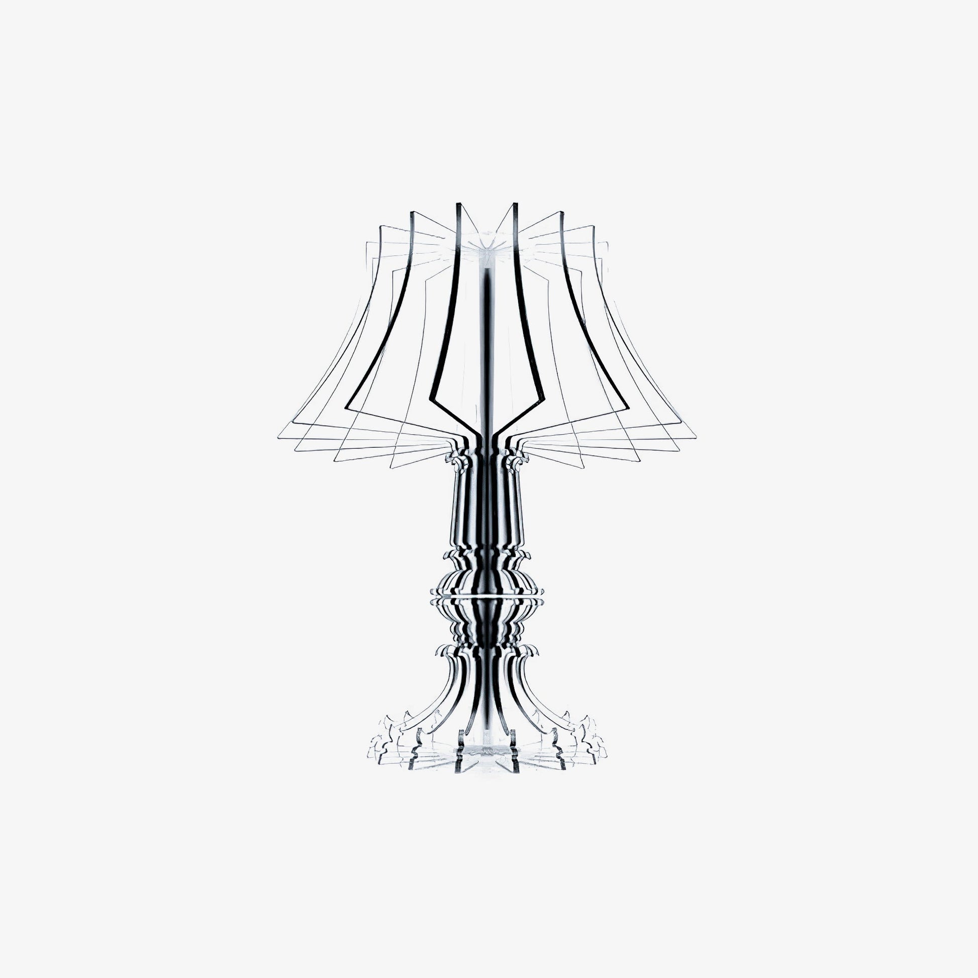 Elmariel Sculptural Acrylic Table Lamp - Blowlighting