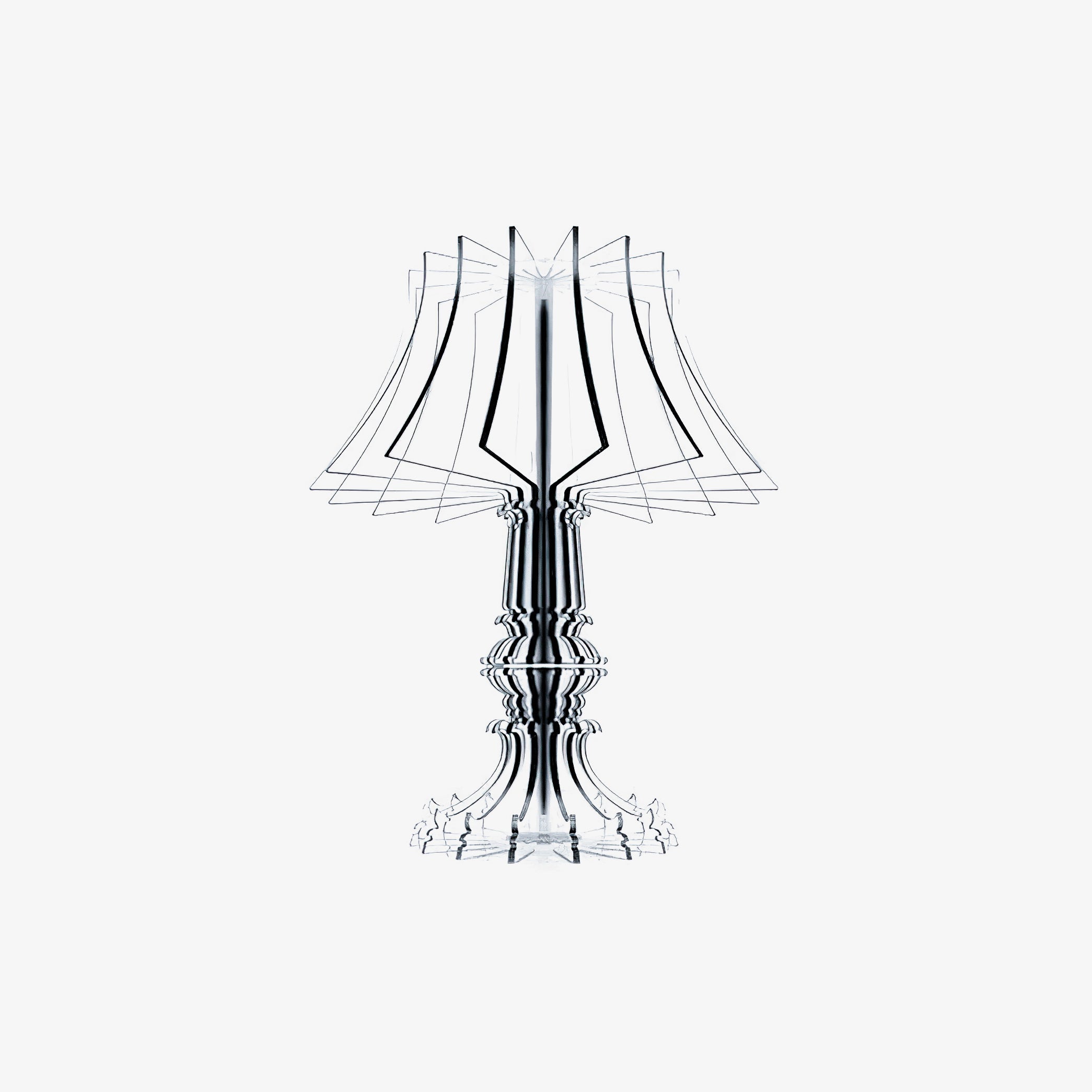 Elmariel Sculptural Acrylic Table Lamp - Blowlighting