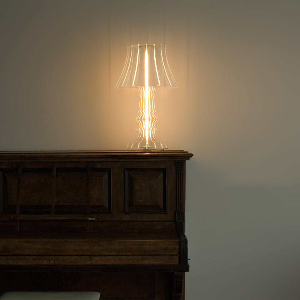Elmariel Sculptural Acrylic Table Lamp - Blowlighting