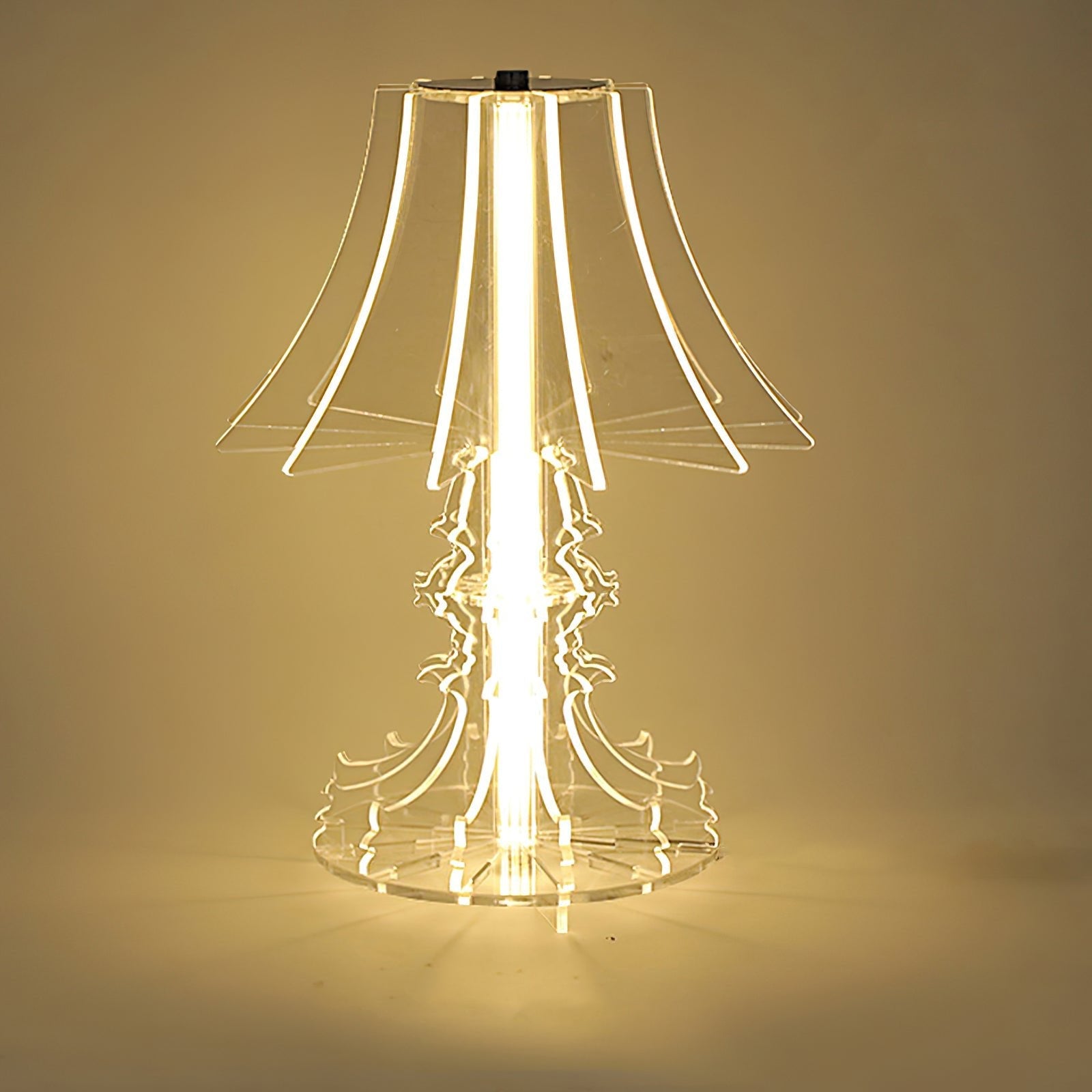 Elmariel Sculptural Acrylic Table Lamp - Blowlighting
