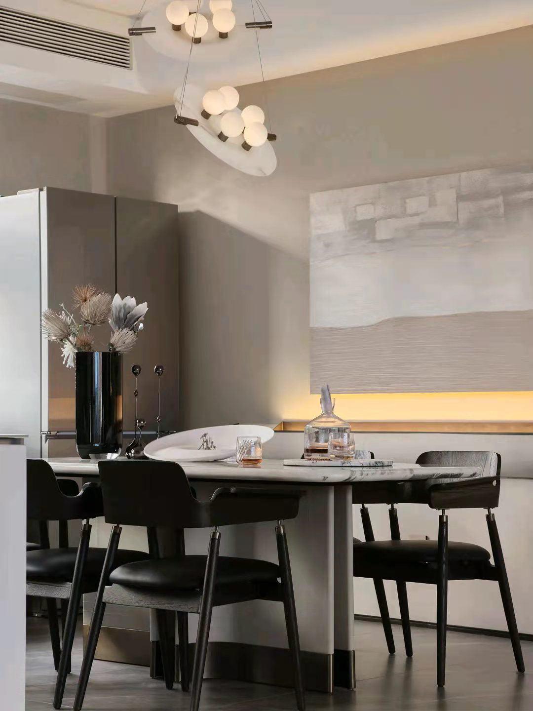 Imirila Disc Shaped Glass Pendant Light - Blowlighting