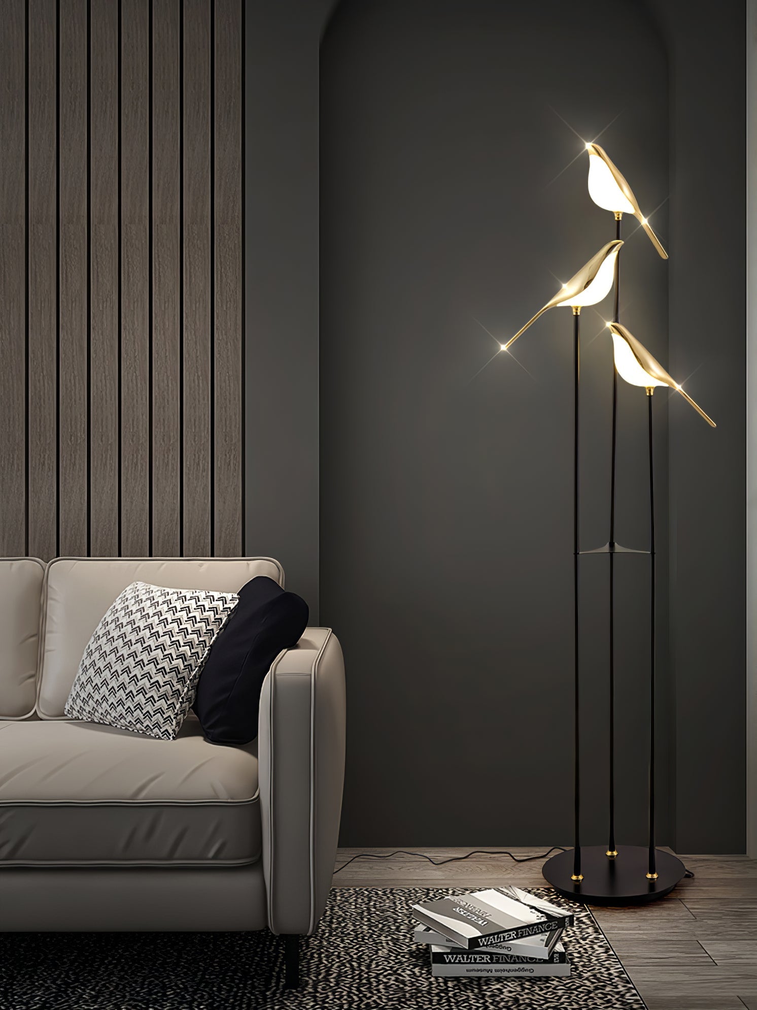 Magpie Perch Floor Lamp - Blowlighting