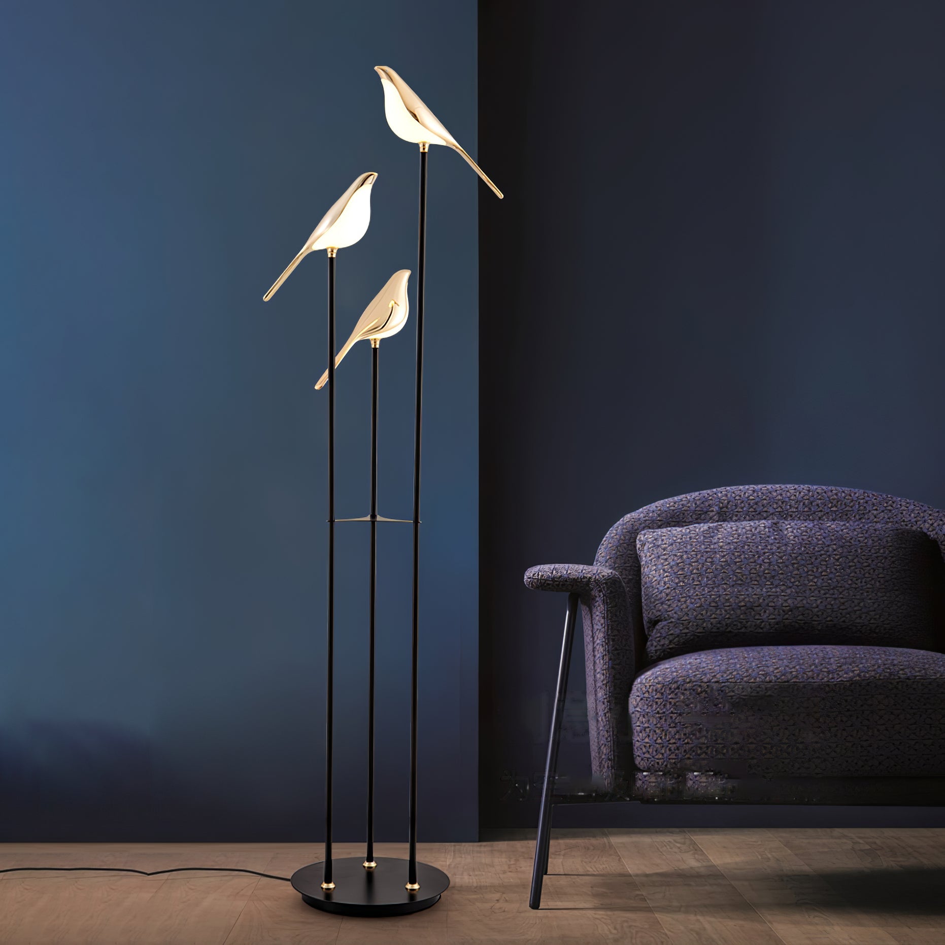 Magpie Perch Floor Lamp - Blowlighting