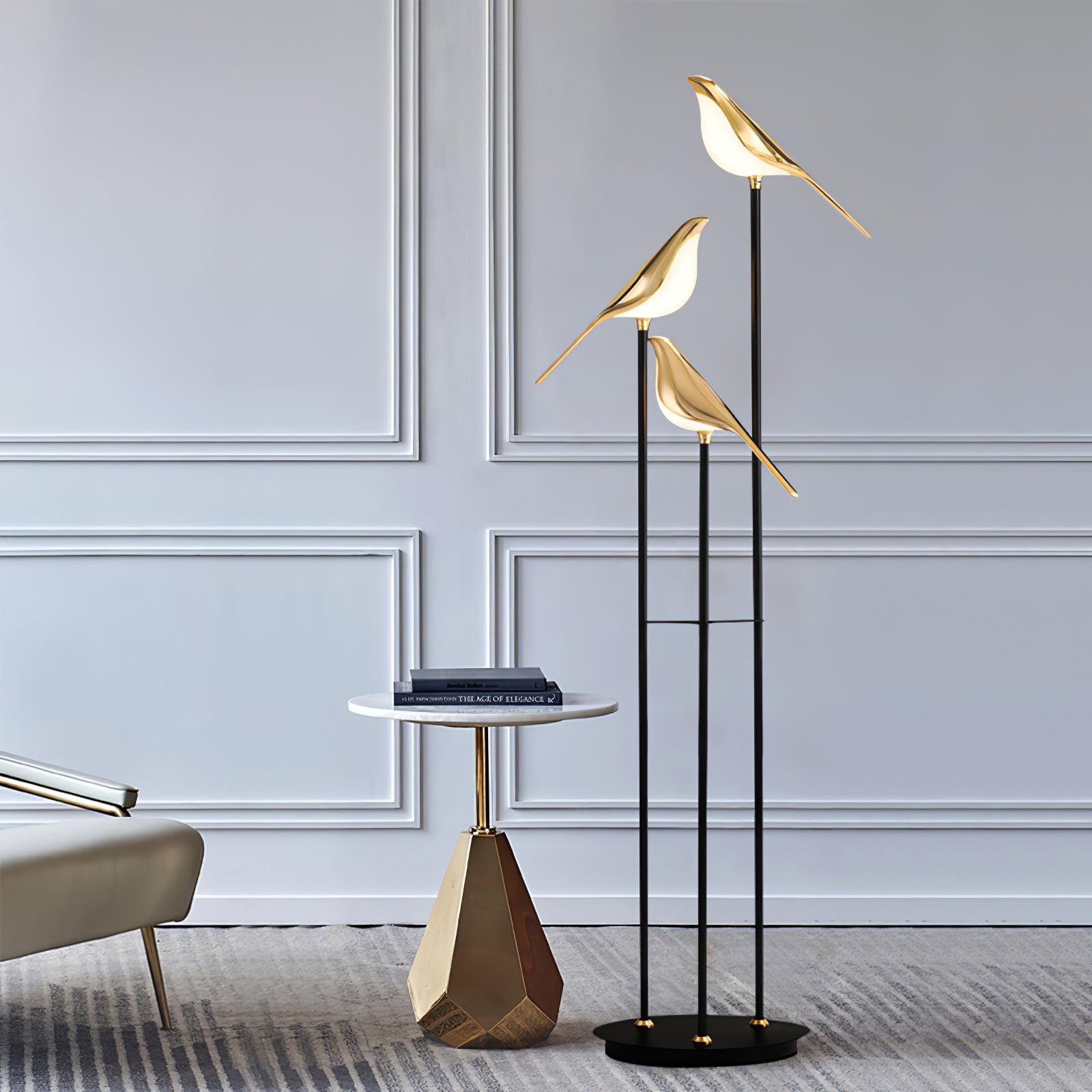 Magpie Perch Floor Lamp - Blowlighting