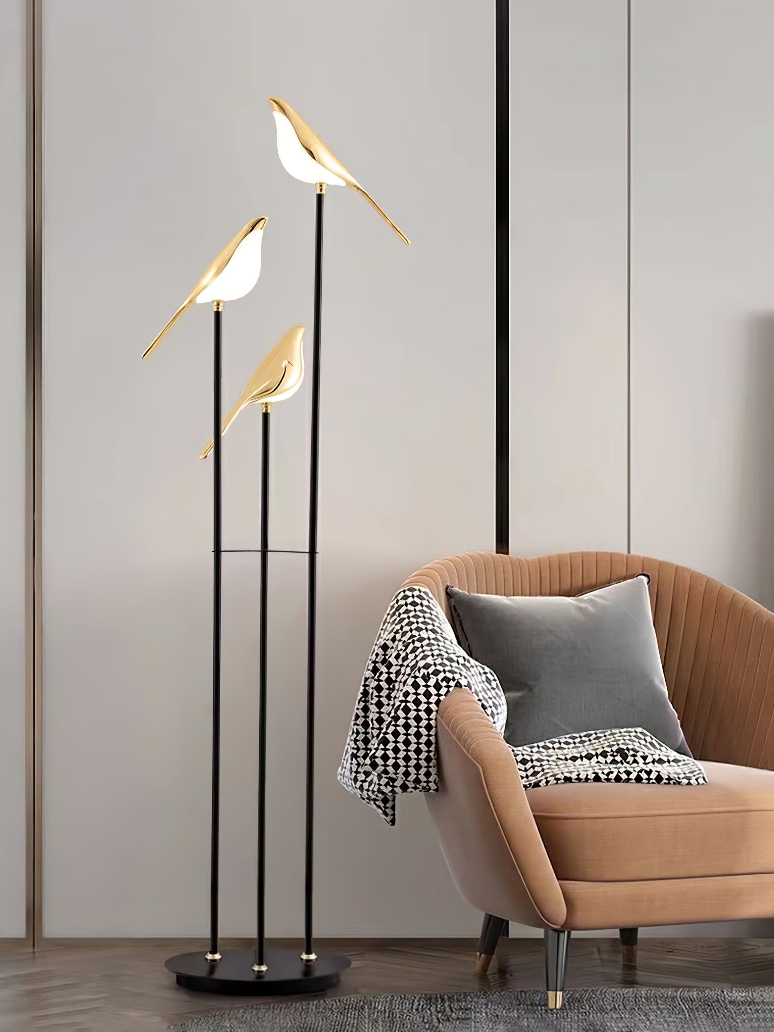 Magpie Perch Floor Lamp - Blowlighting