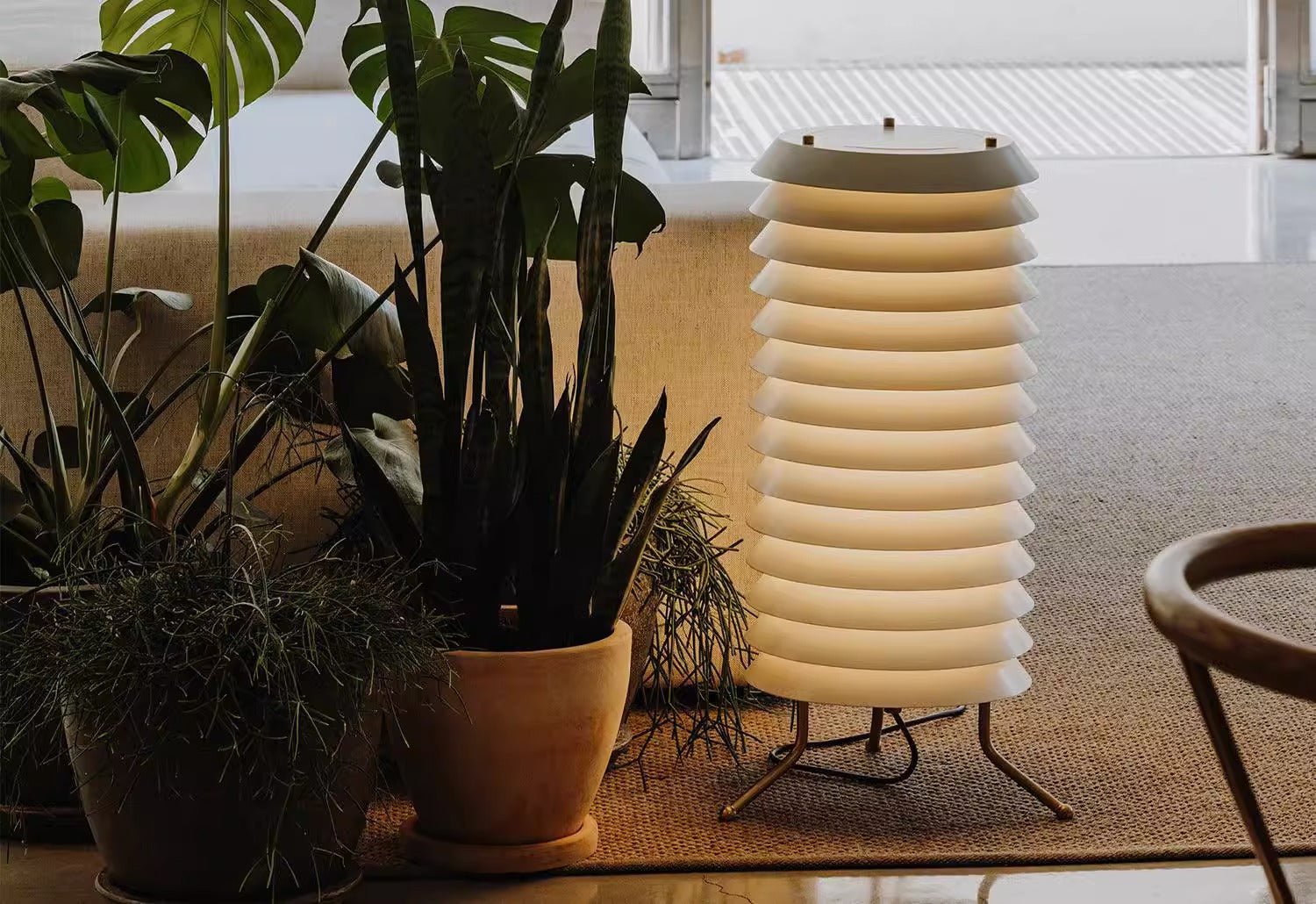 Baltic Tower Table Lamp - Blowlighting