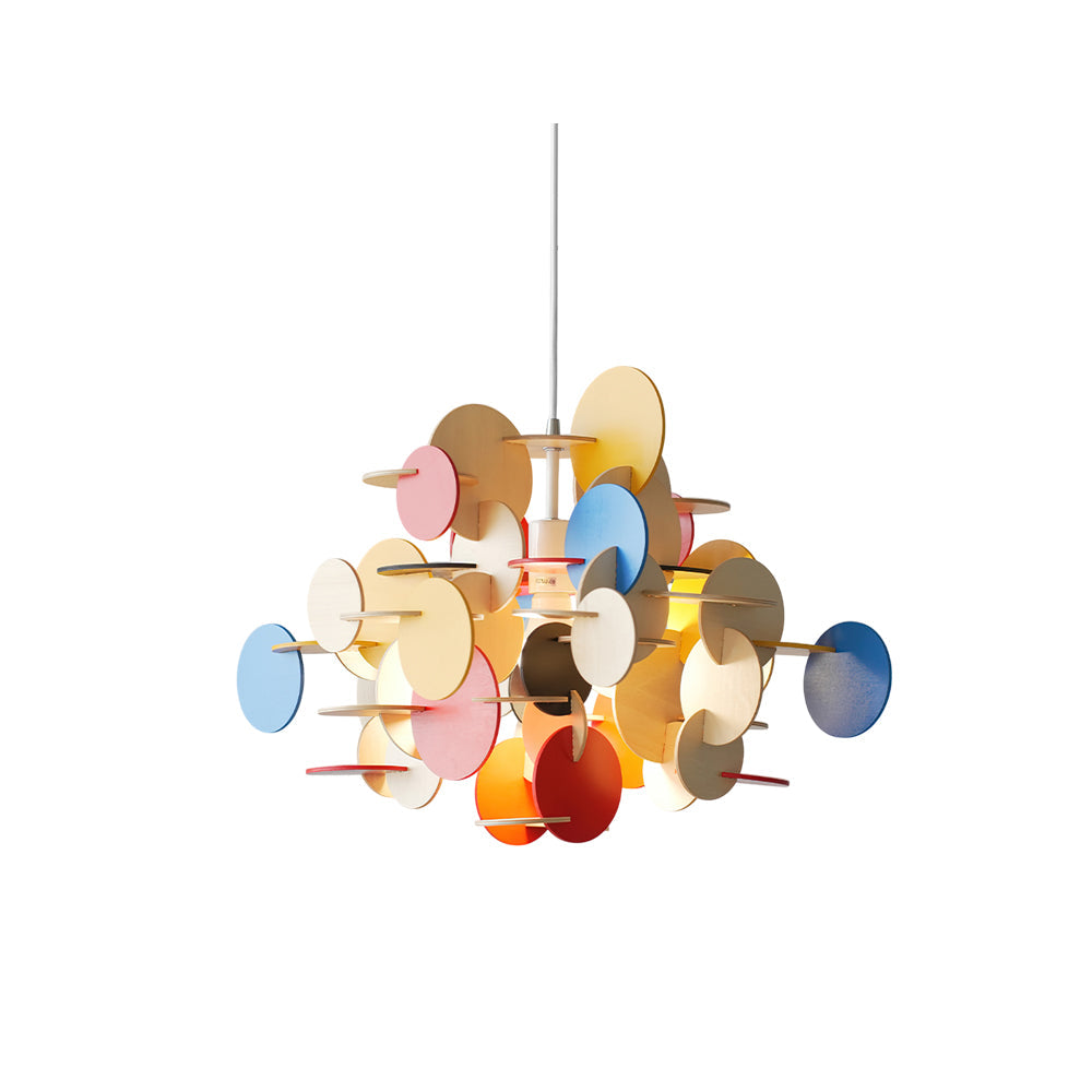 Mailone Kinetic Wood Pendant Light