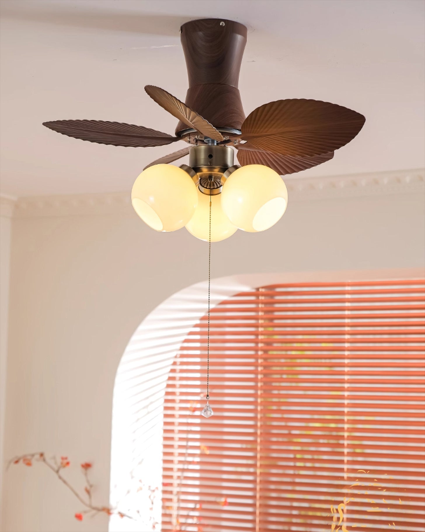 Malibu Wabi-Sabi ABS Ceiling Fan Light