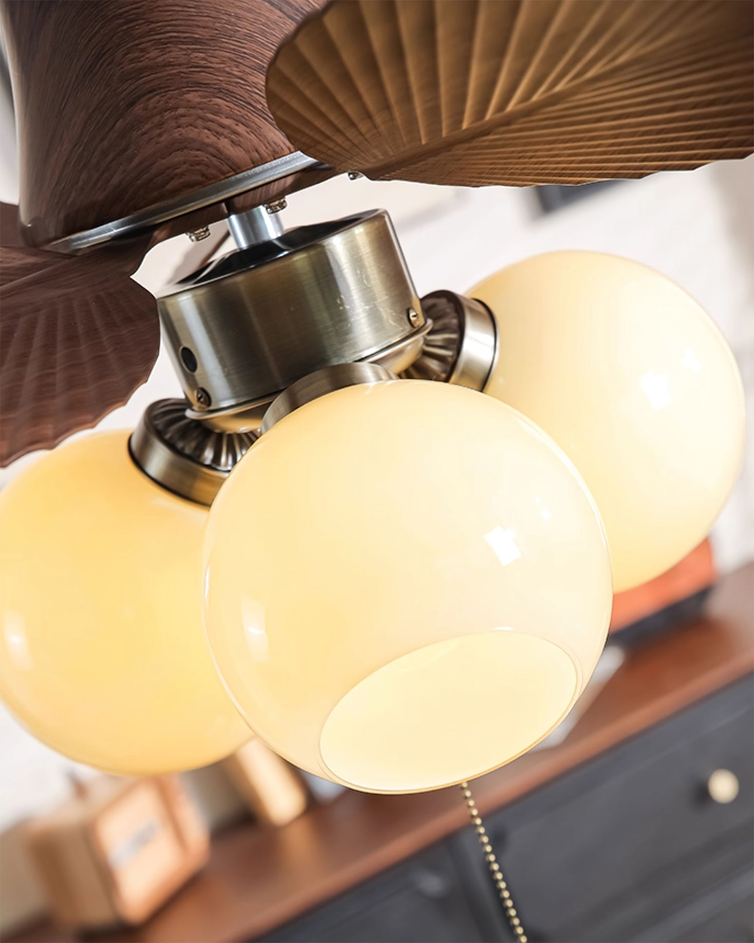 Malibu Wabi-Sabi ABS Ceiling Fan Light